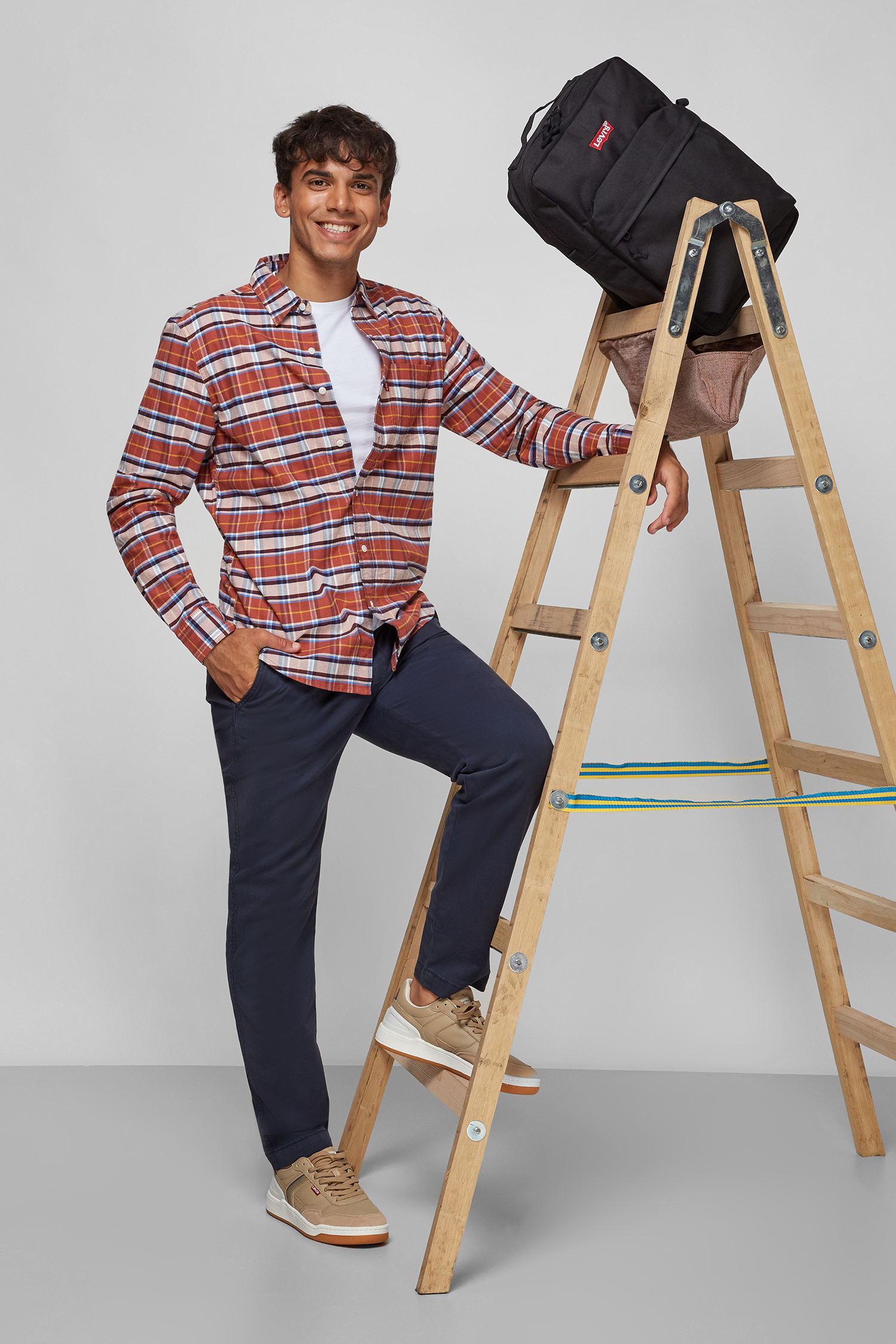 Мужские темно-синие чиносы Levi’s® 17196;0016