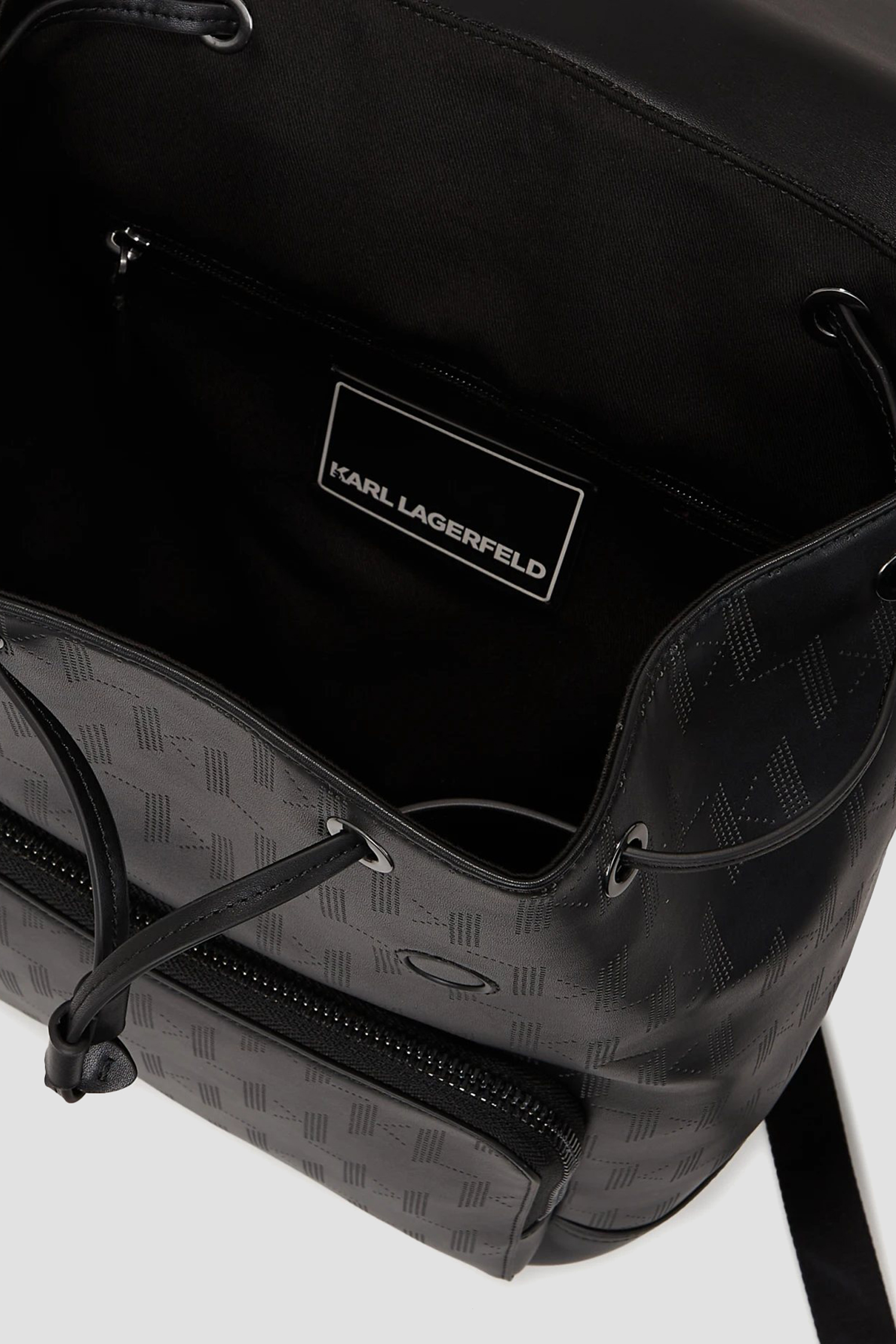 Мужской черный рюкзак Karl Lagerfeld 246M3077;999