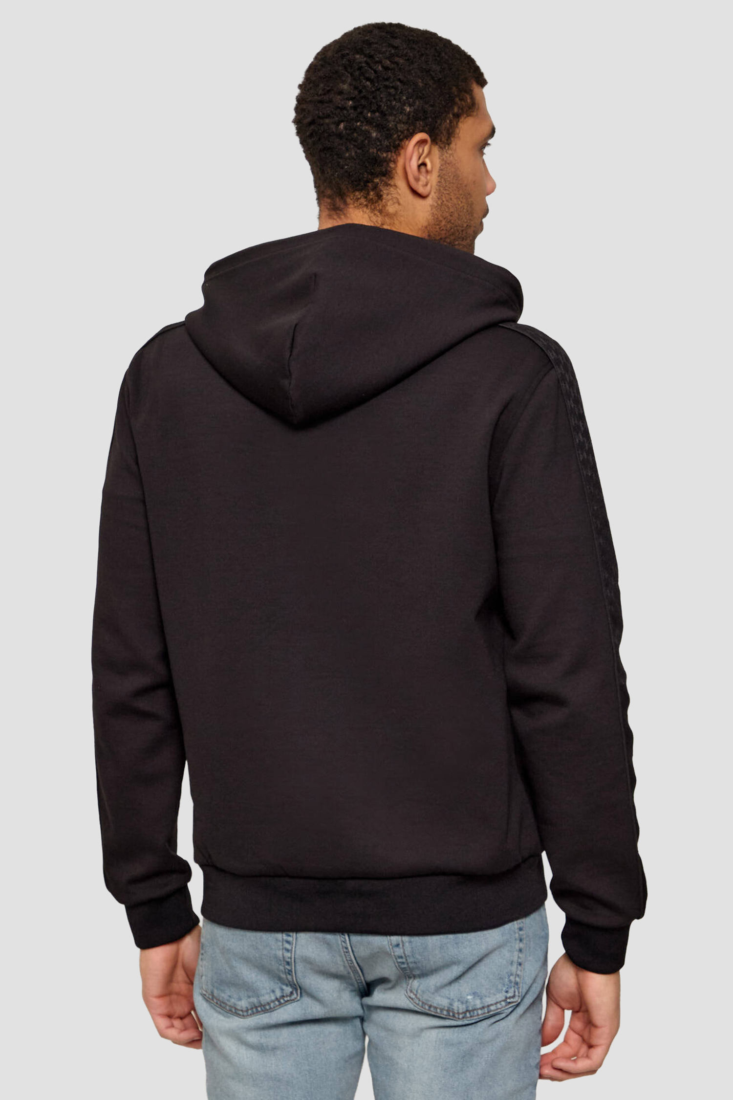 Мужская черная кофта на молнии Karl Lagerfeld 561902.705007;990