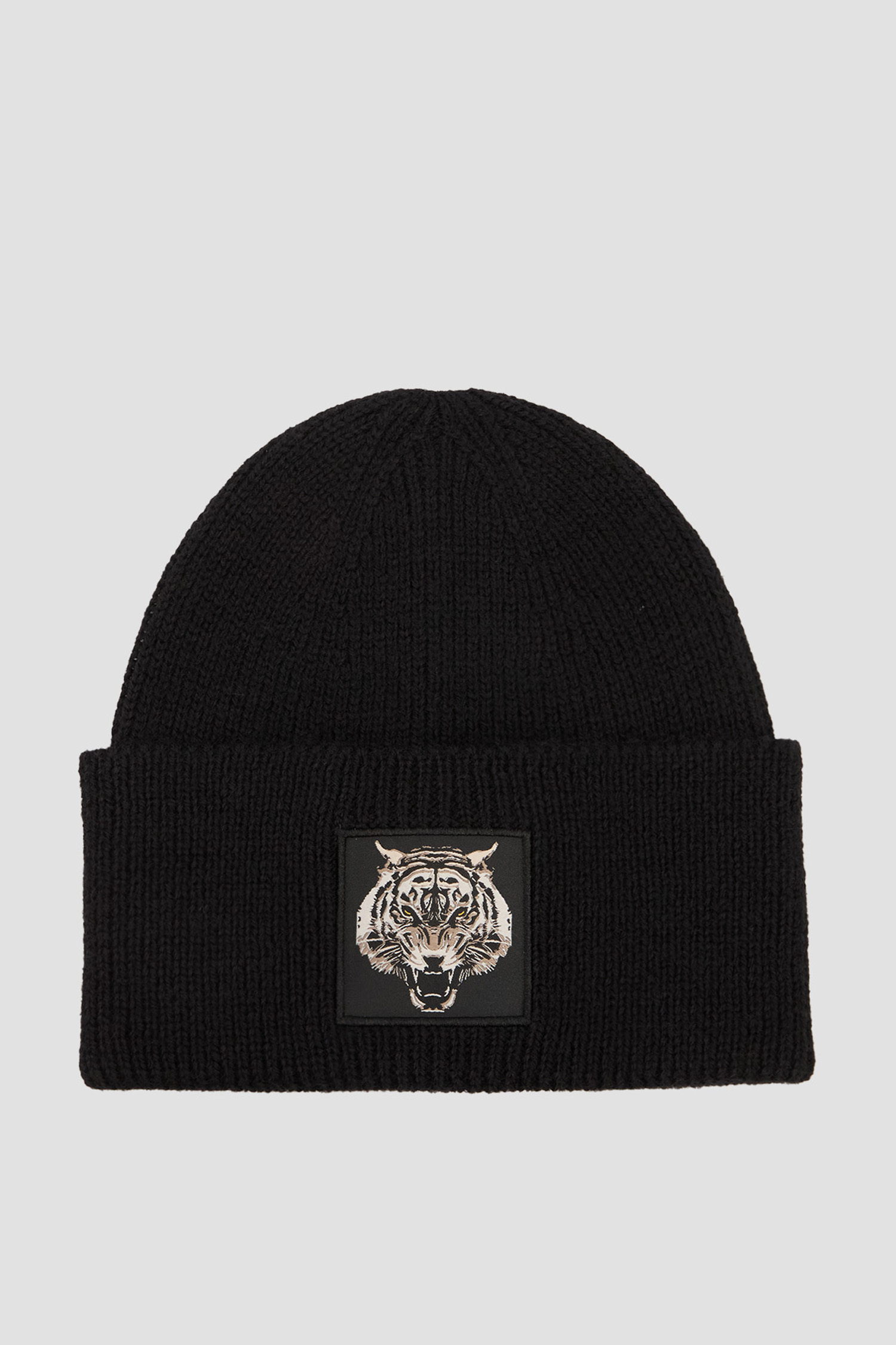 Чоловіча чорна вовняна шапка Antony Morato MMHA00391.YA400142;9000