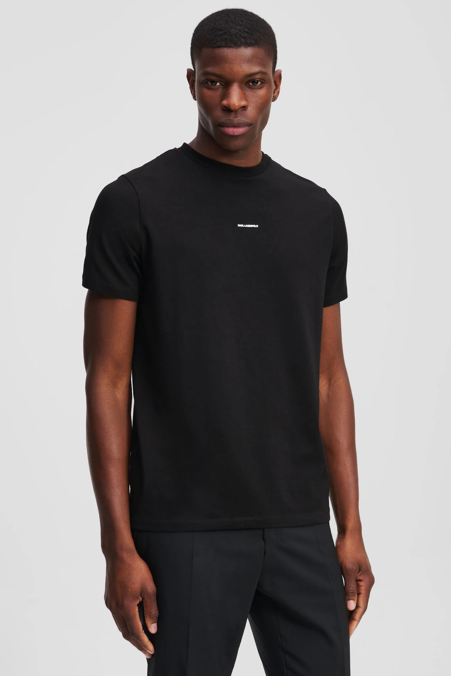 Мужская черная футболка Karl Lagerfeld 552235.755030;990