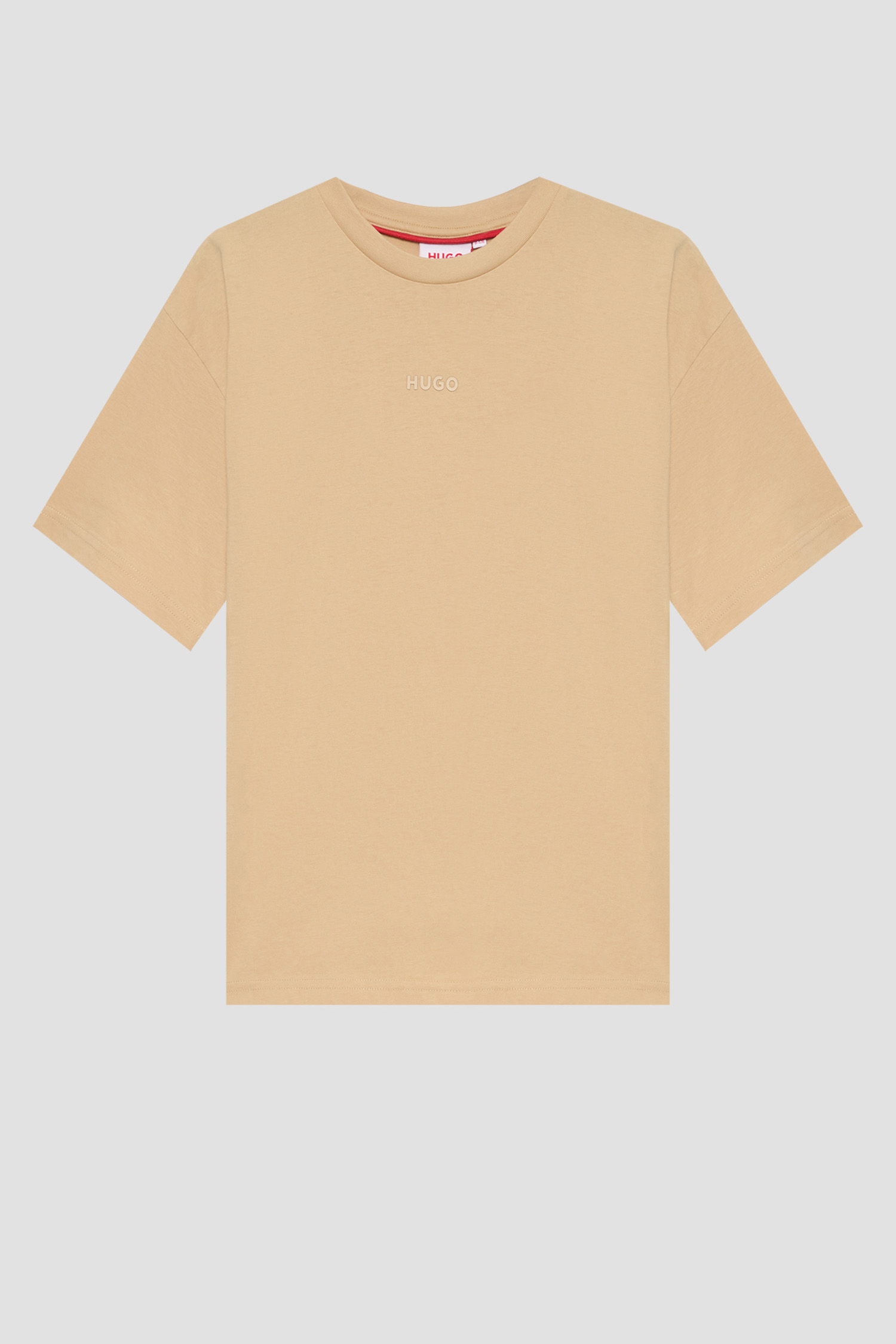 Дитяча бежева футболка HUGO kids G00434;249