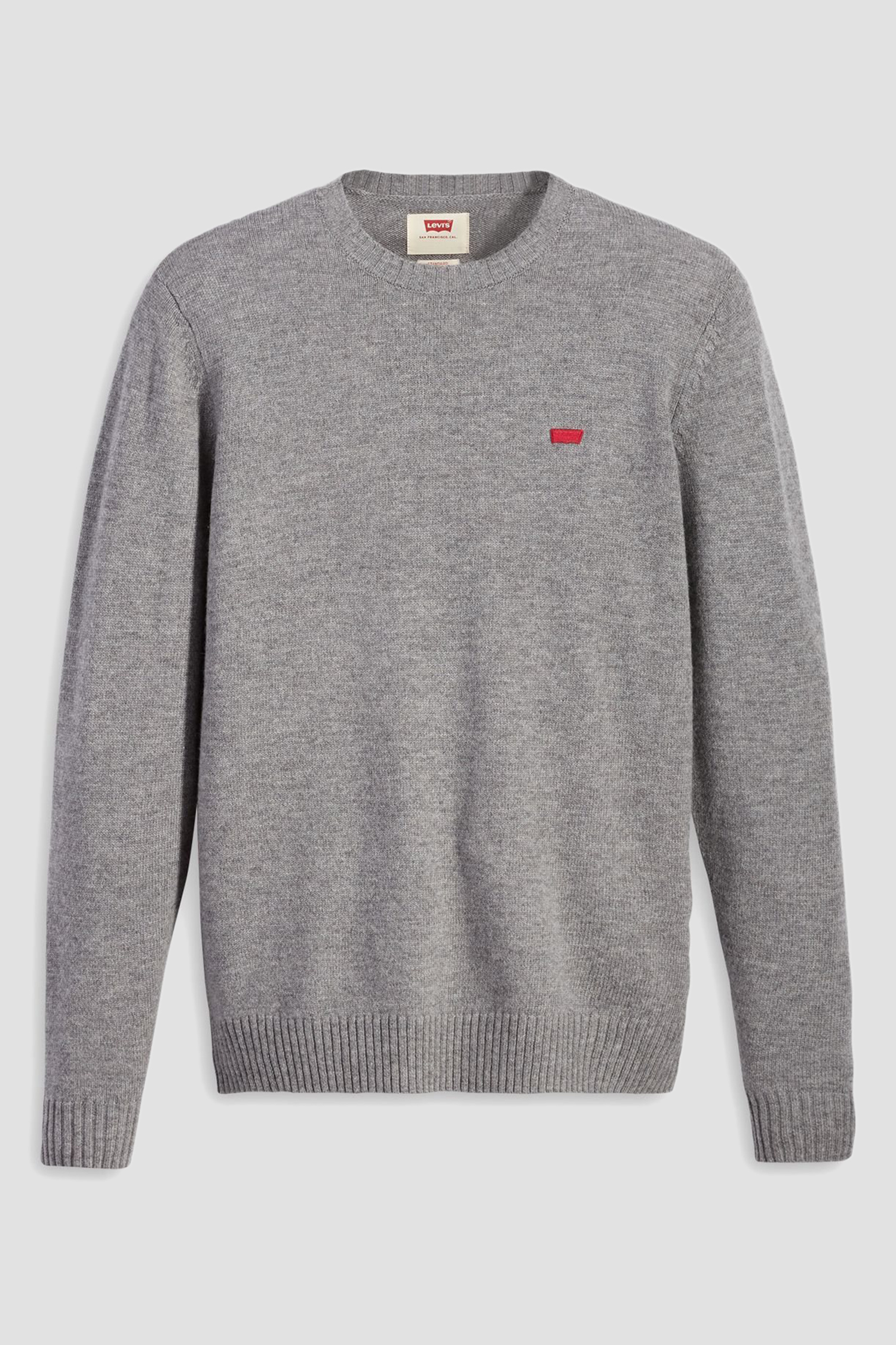 Мужской серый шерстяной джемпер Levi’s® A4320;0000