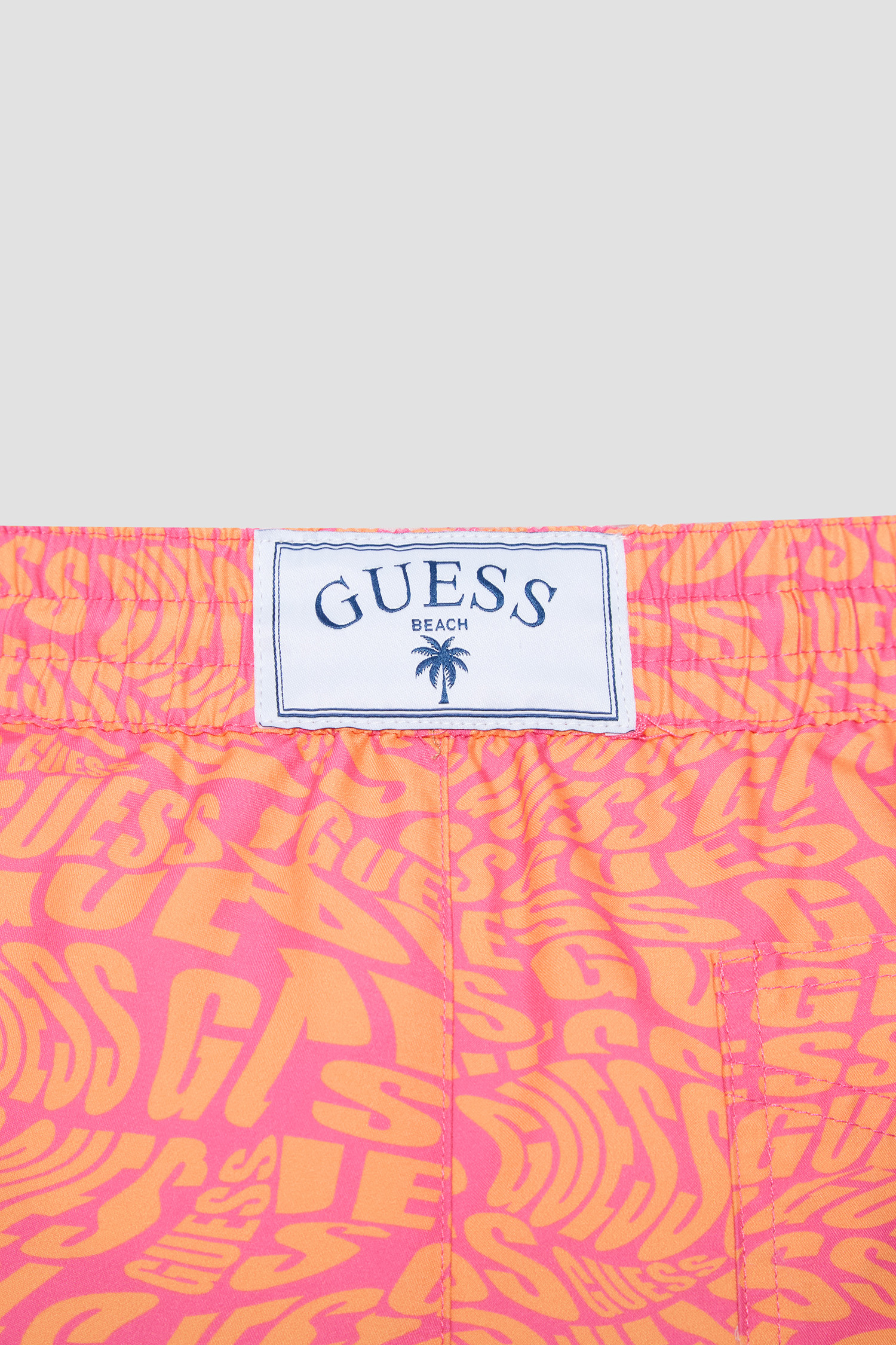 Детские плавательные шорты с узором Guess Kids L5GZ01.WG2D2;P6ER