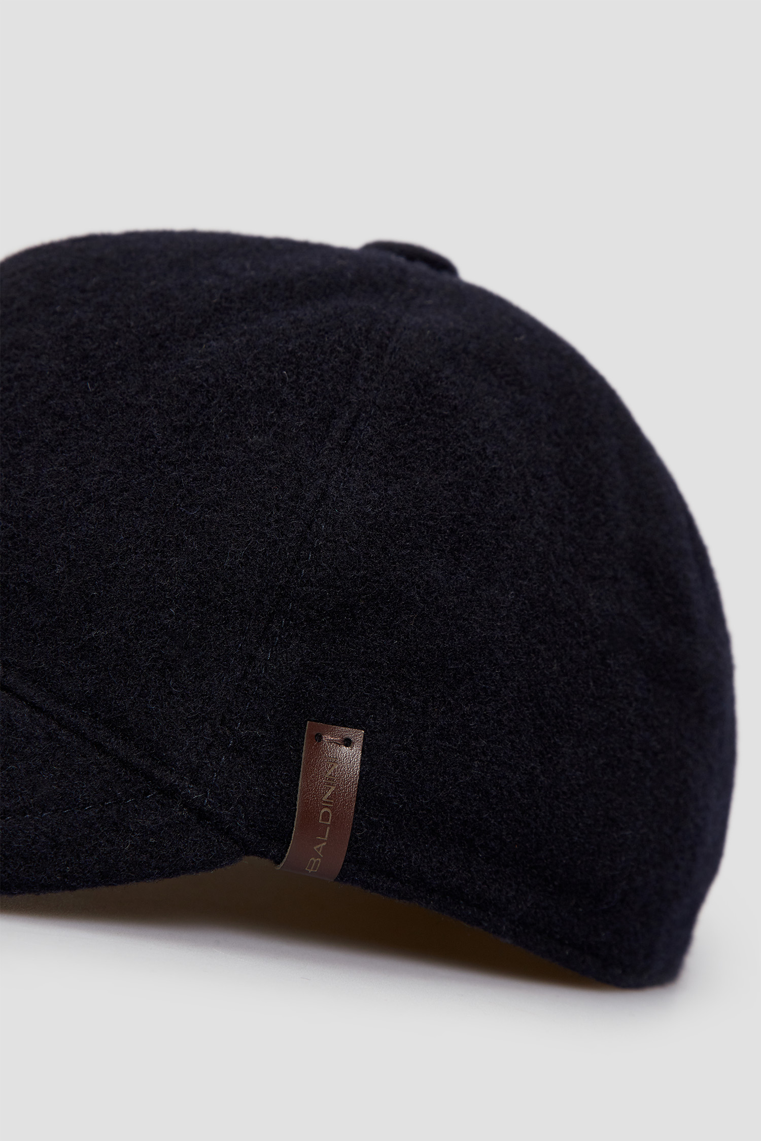 Чоловіча темно-синя вовняна кепка BALDININI M3B029XXLANA;1515