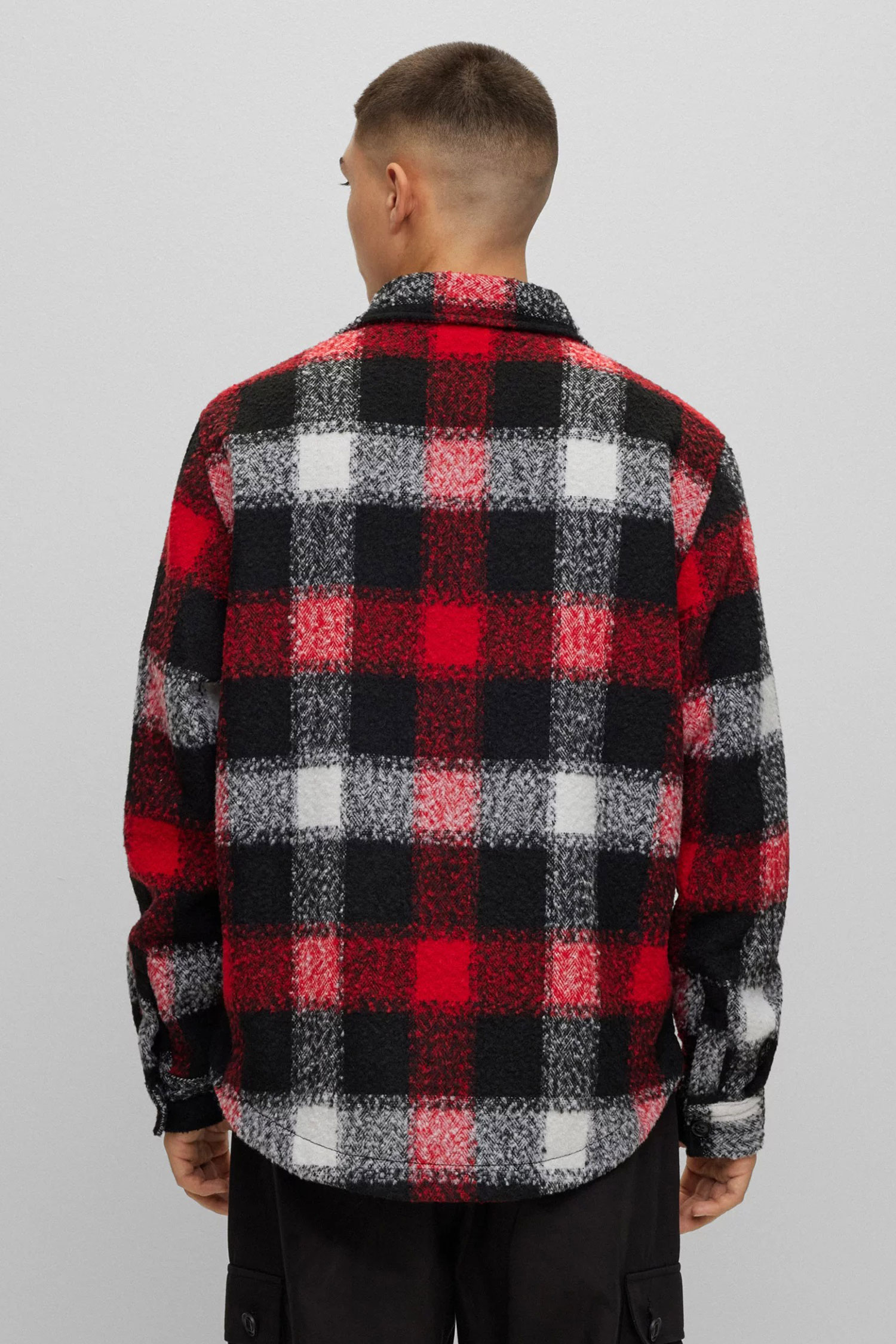 Чоловіча картата сорочка-пальто HUGO 50502103;693