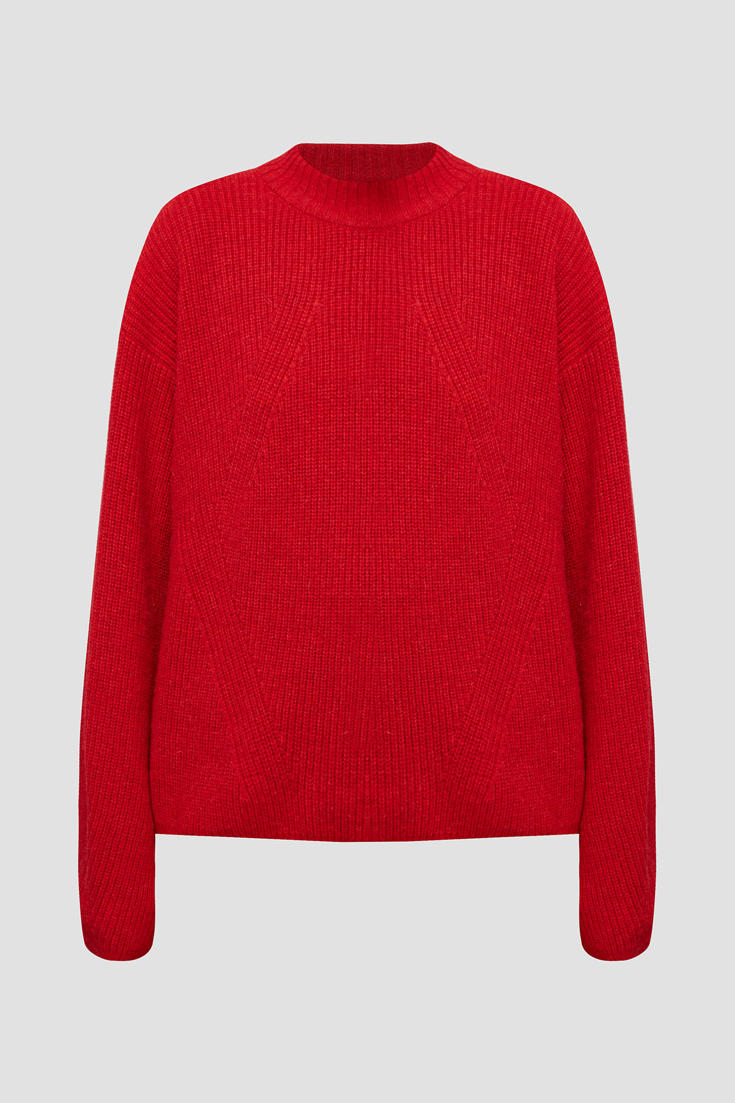 Женский красный шерстяной свитер HUGO 50437425;693