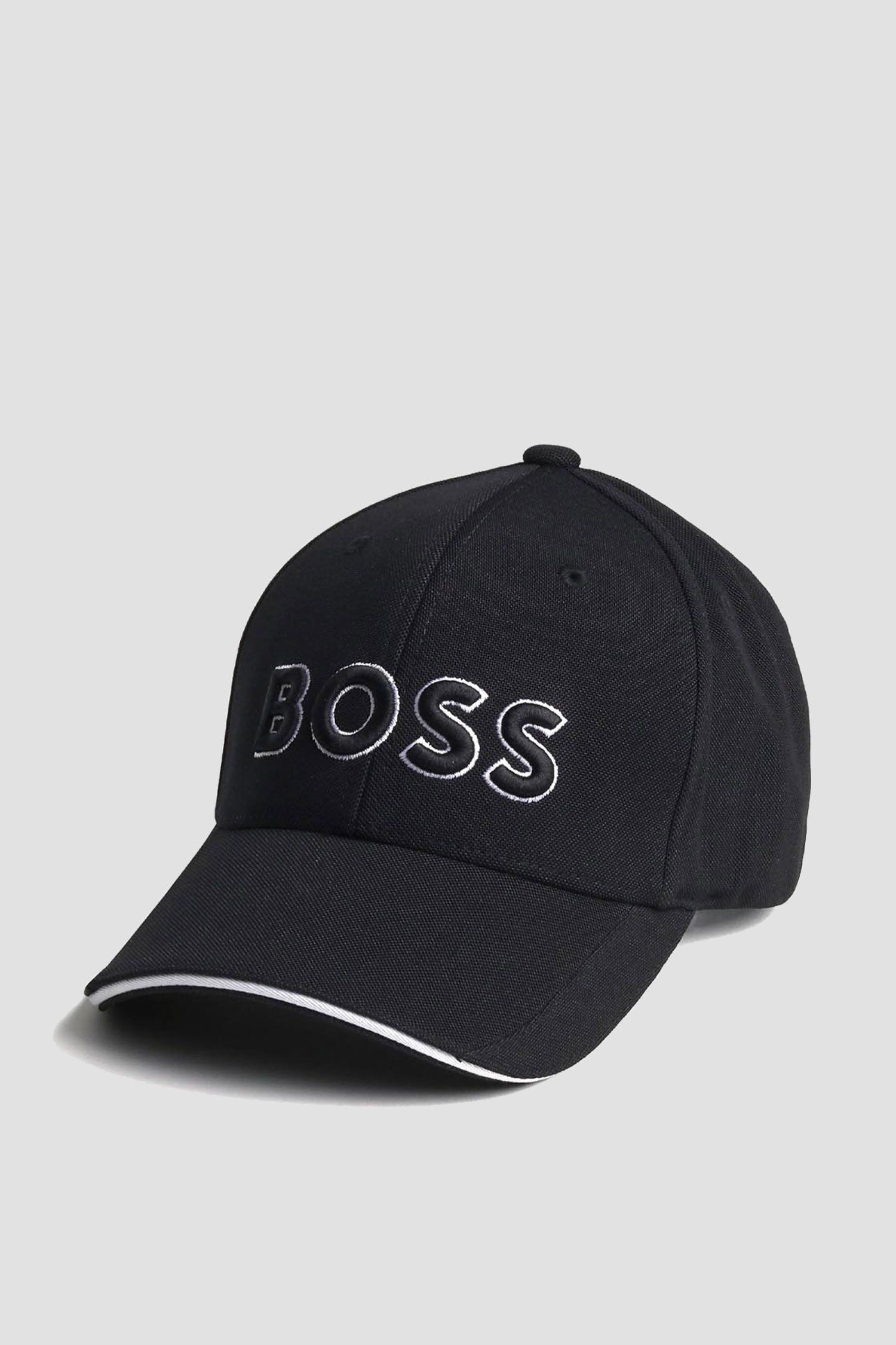 Мужская черная кепка BOSS 50496291;002