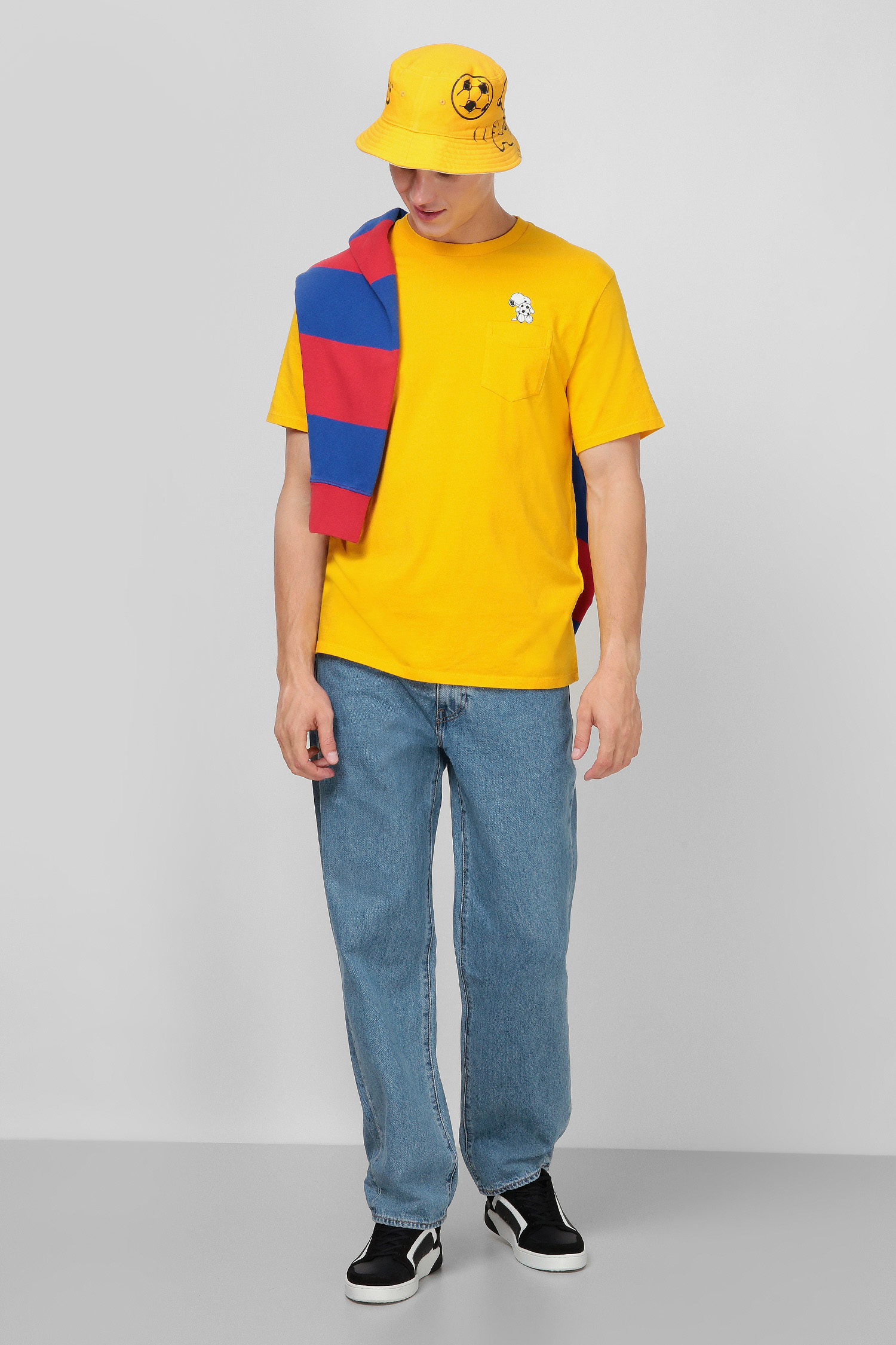 Мужская желтая футболка Levi's x Peanuts Levi’s® 34310;0014