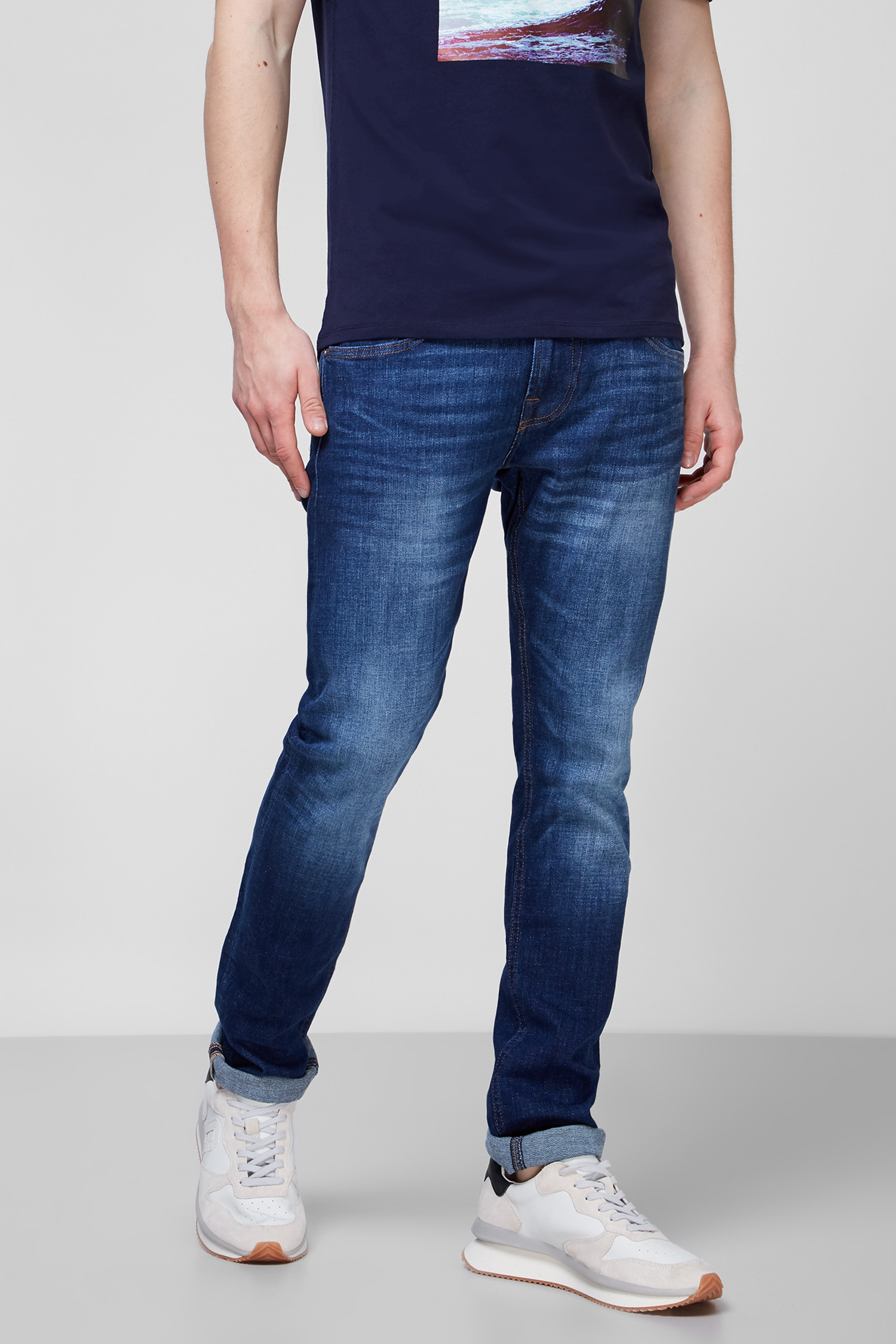 Синие джинсы для парней Guess M1RAN1.D4B74;TGEN