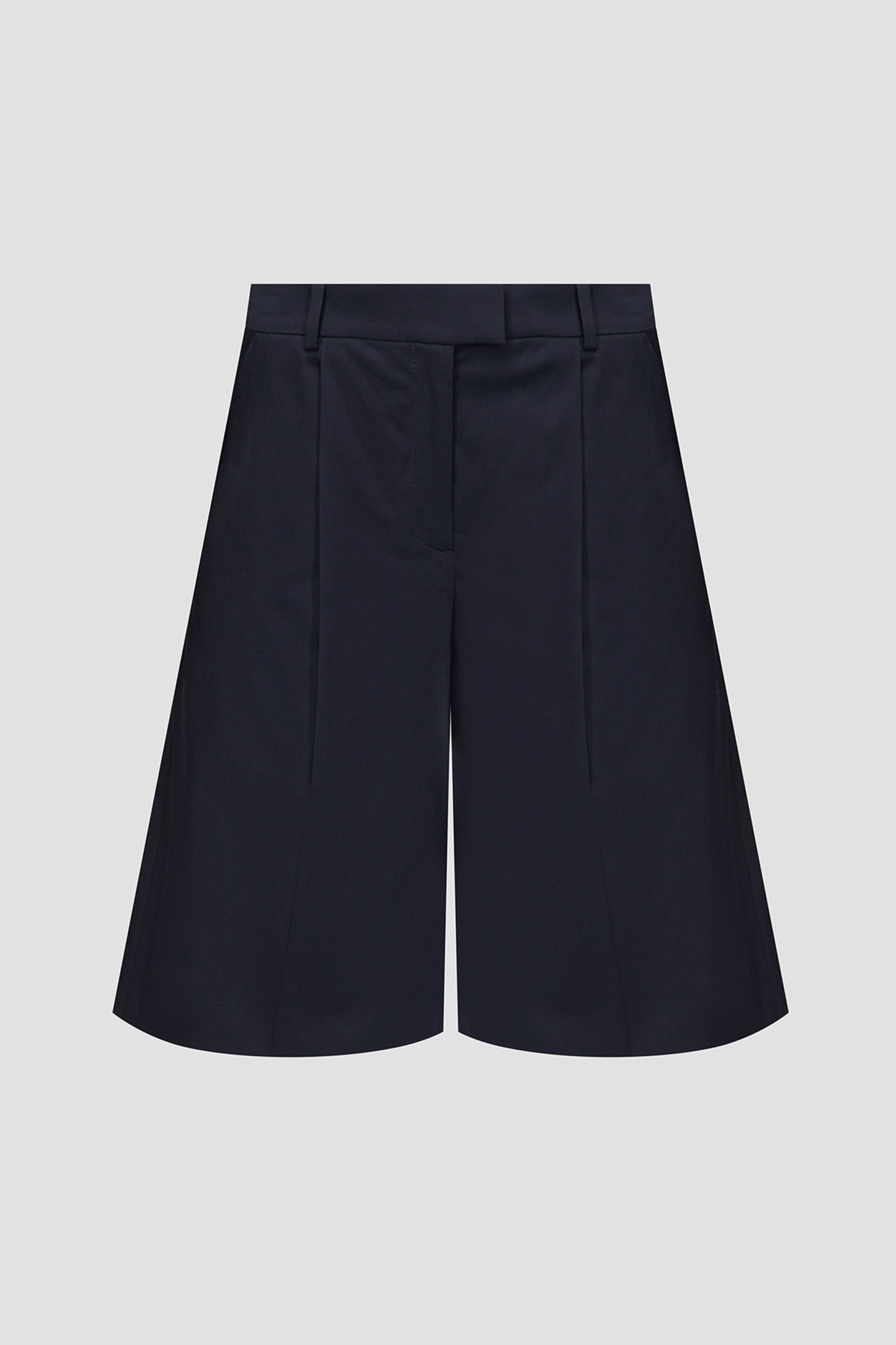 Женские темно-синие шорты BOSS 50486782;404