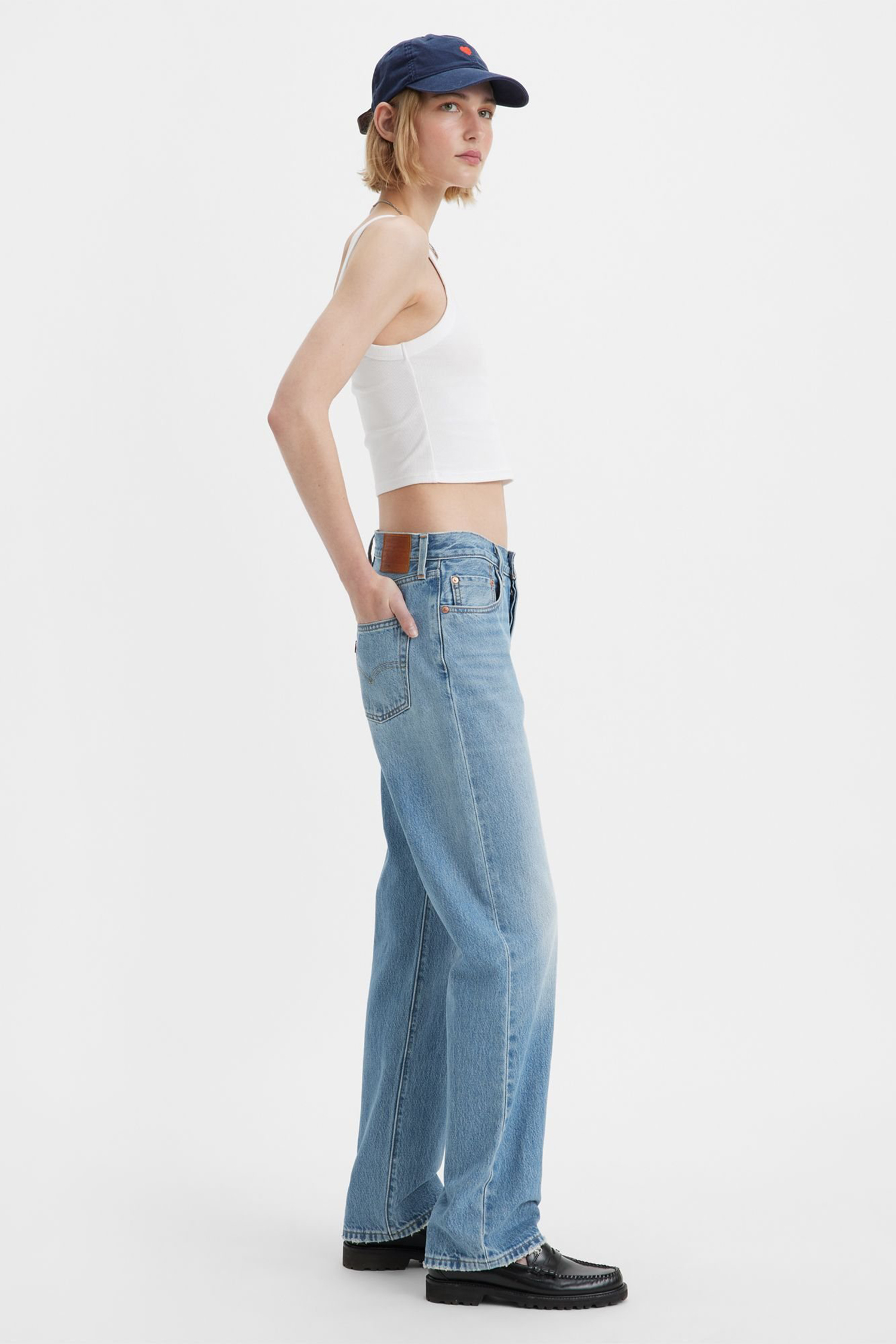 Женские голубые джинсы 501®'90S Straight Levi’s® A1959;0026