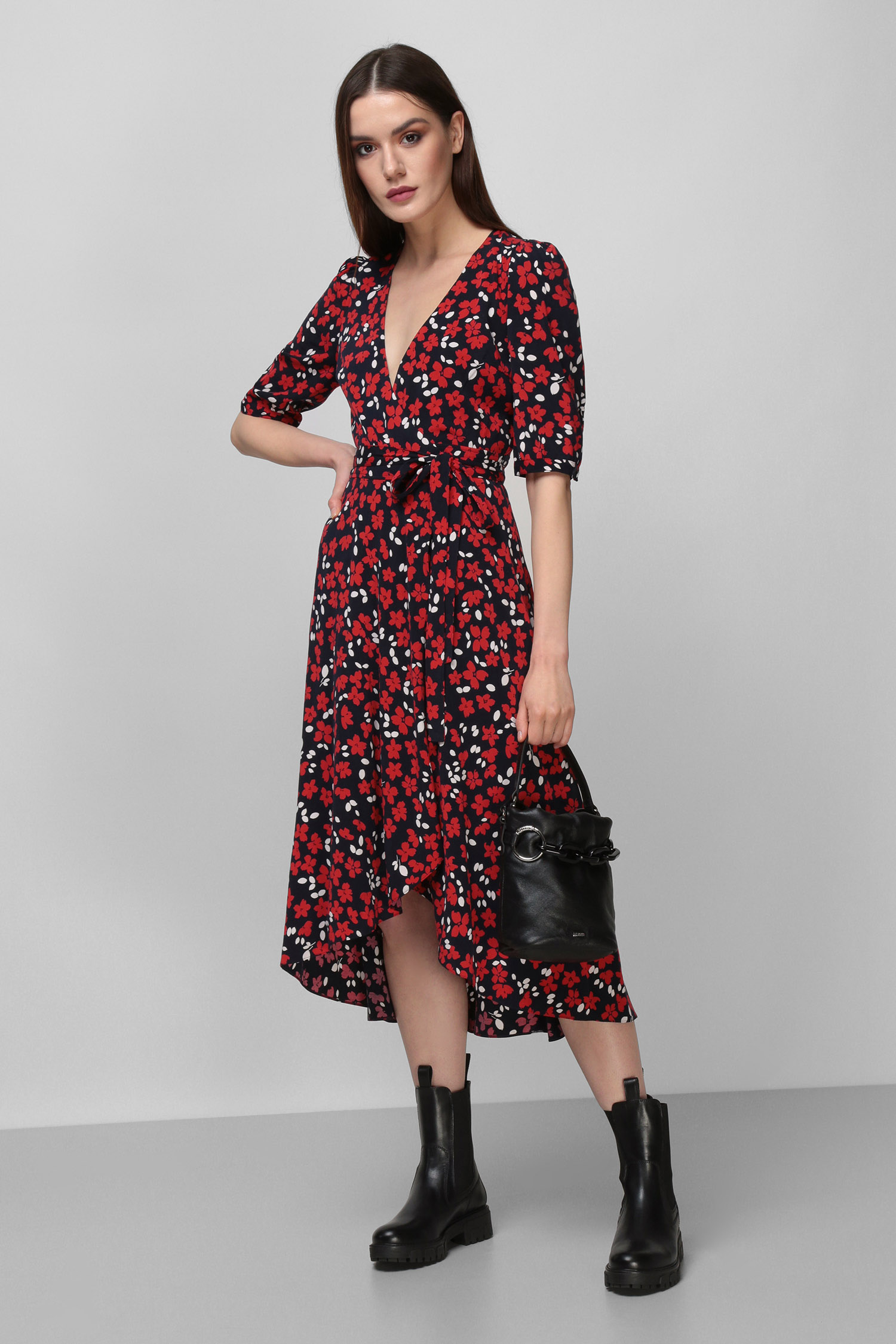 Женское платье с узором HUGO 50466997;961