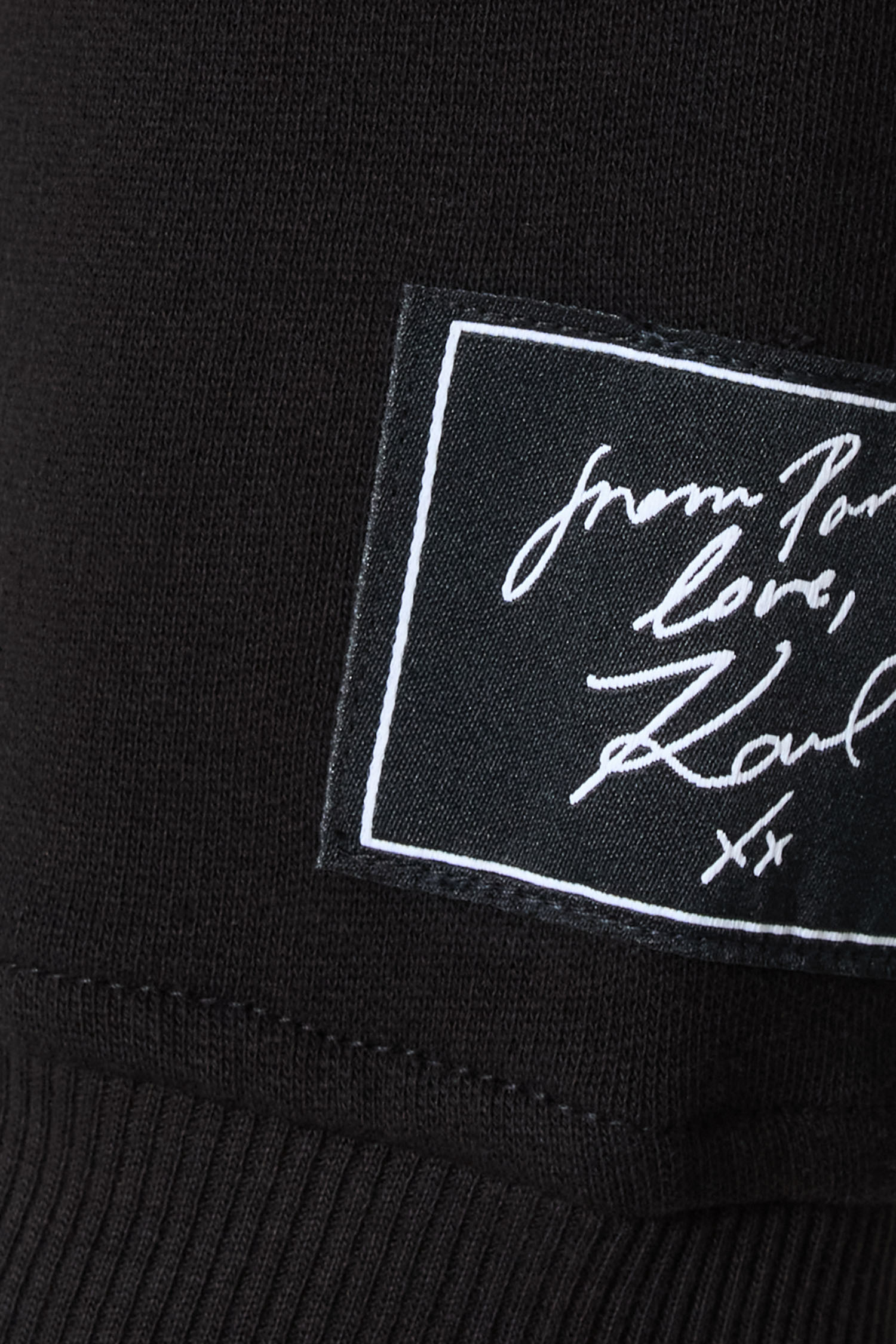 Мужская черная спортивная кофта Karl Lagerfeld 554917.705424;990