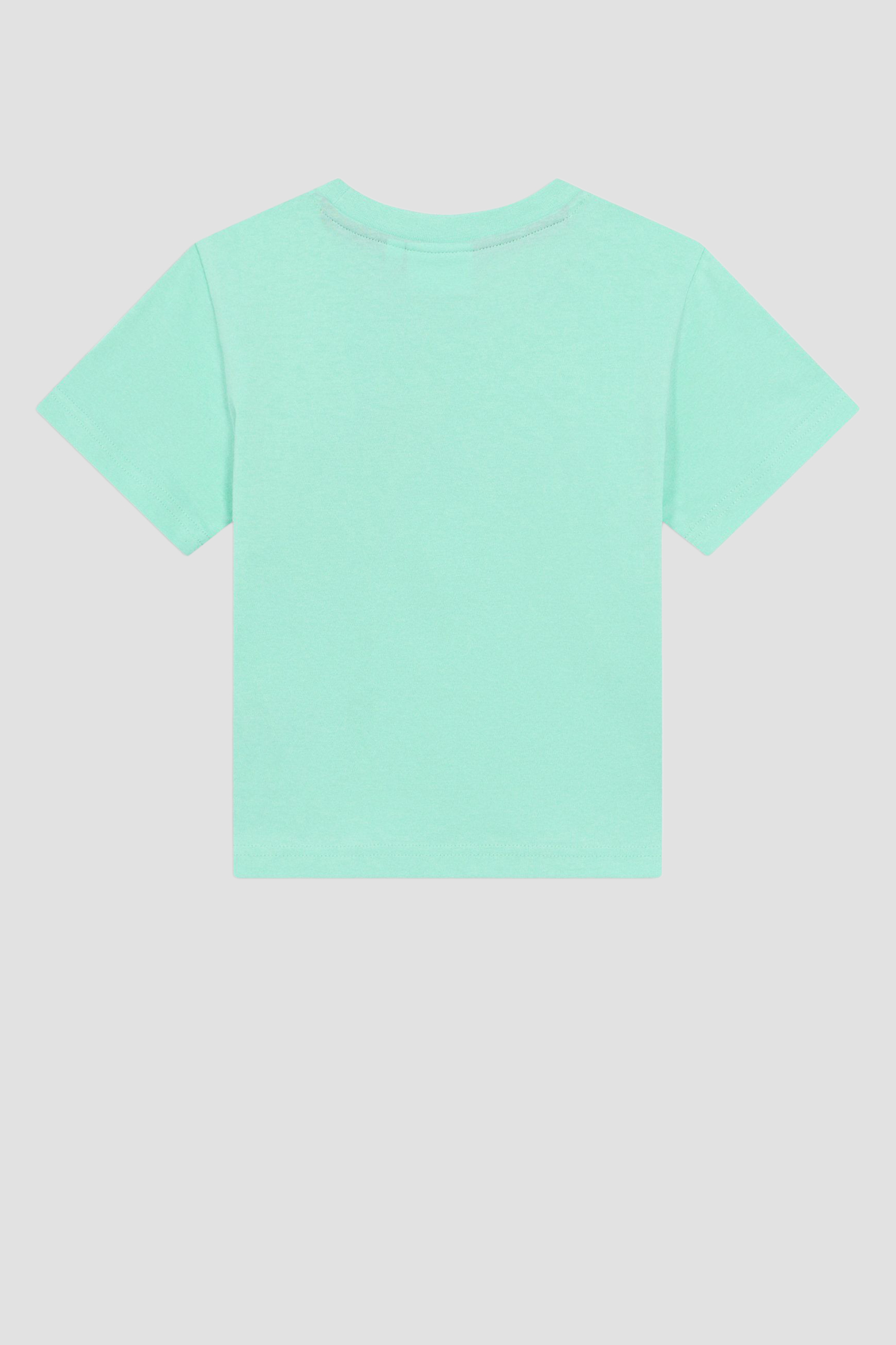 Дитяча бірюзова футболка HUGO kids G01014;C72B