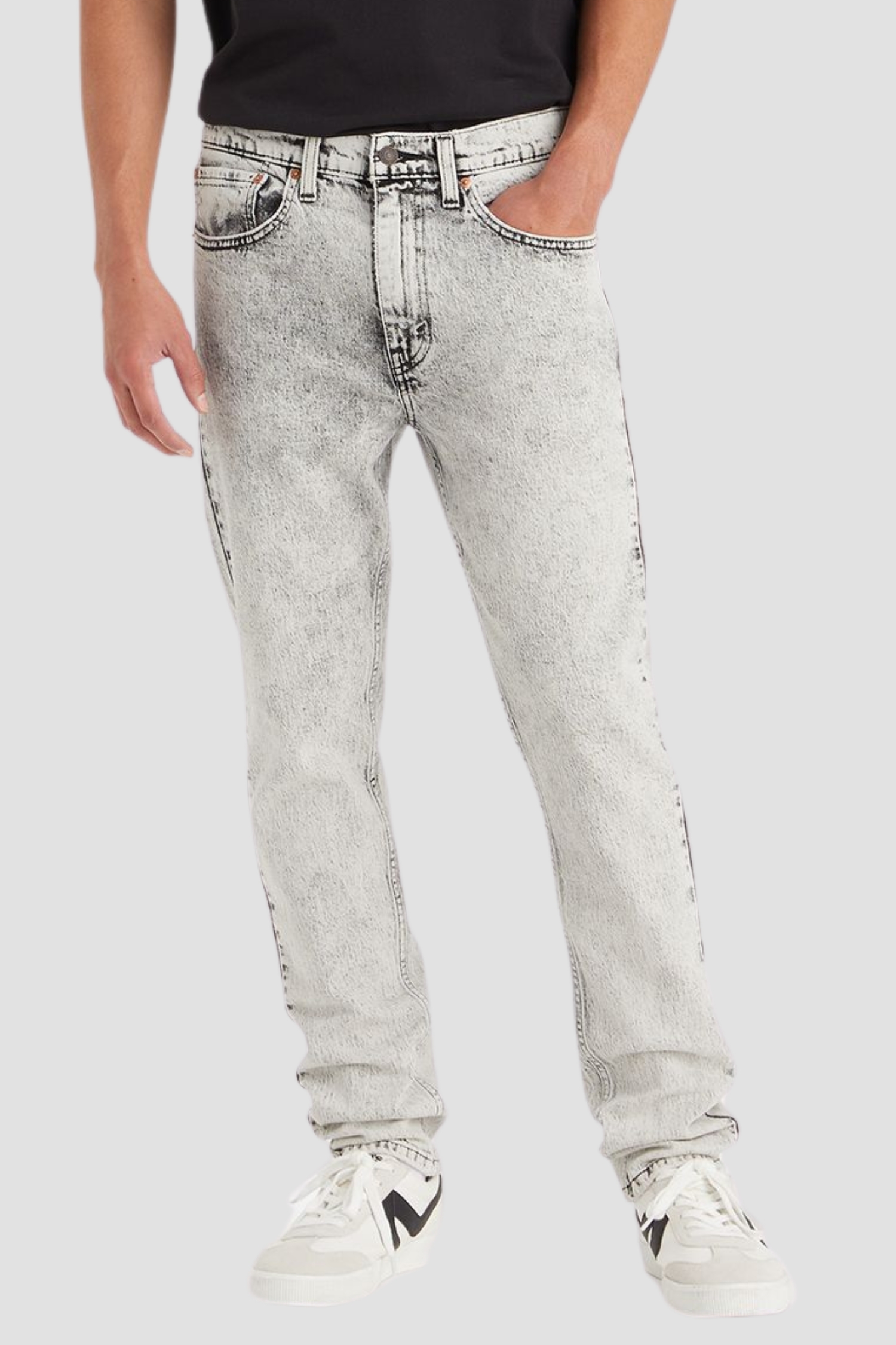 Чоловічі сірі джинси 515® Slim Taper Levi’s® A7222;0000