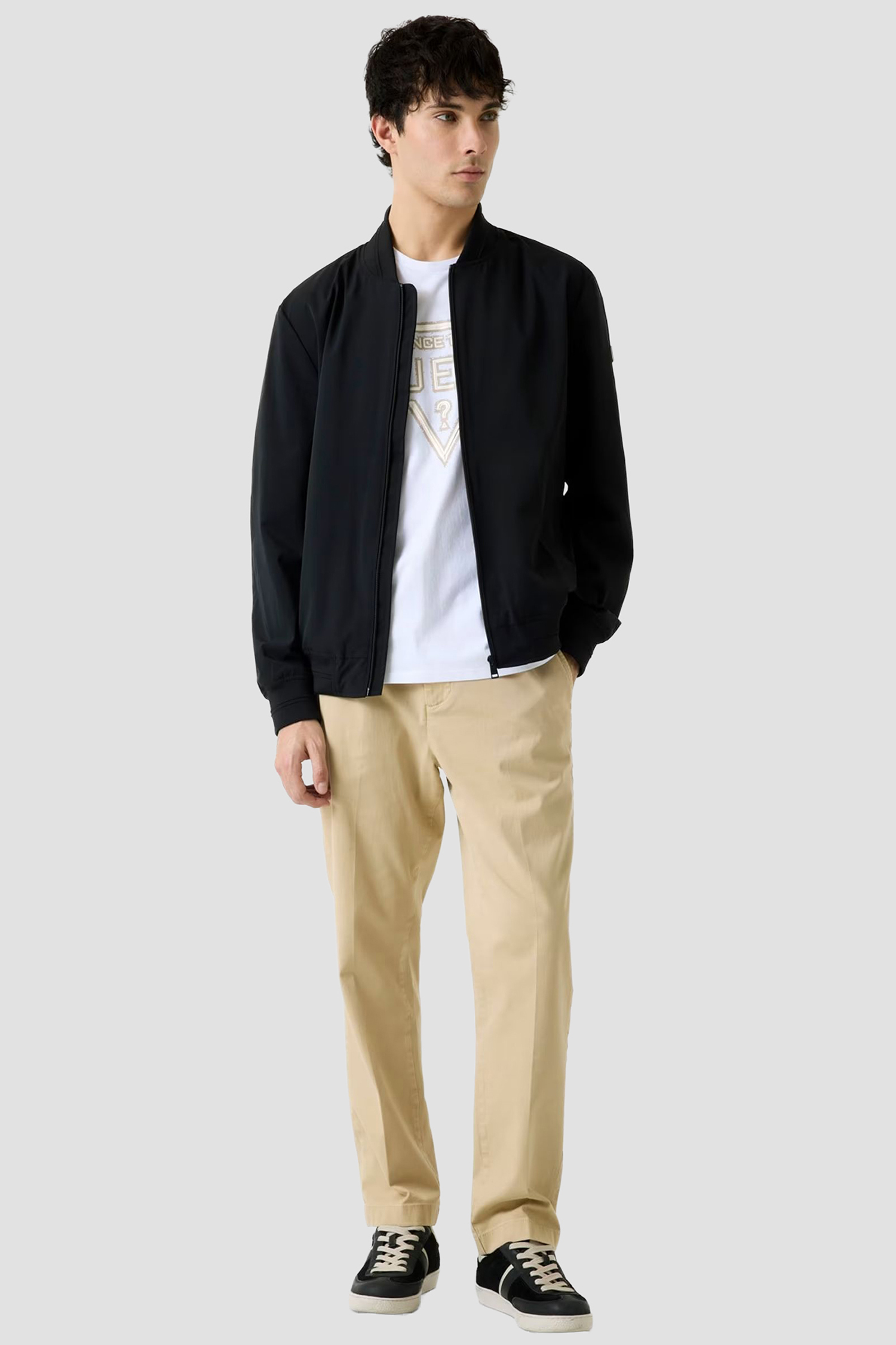 Мужские бежевые брюки Guess M6RB79.WK41A;G1DR