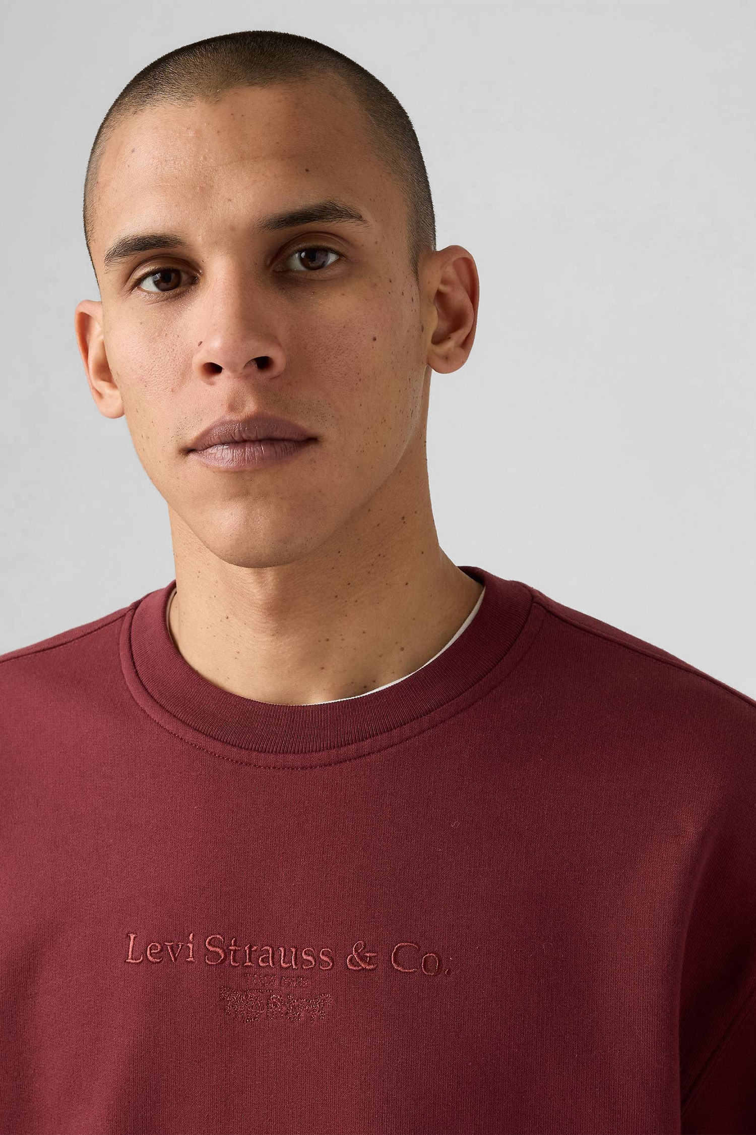 Чоловічий бордовий світшот Levi’s® 38712;0385