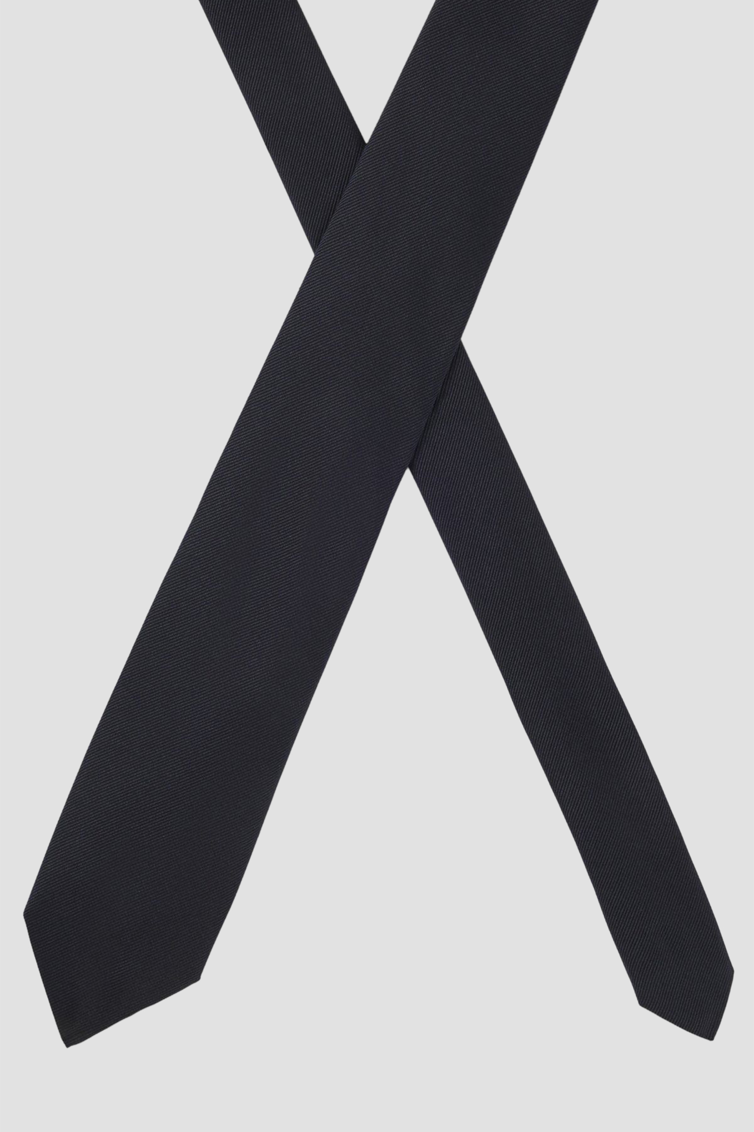 Чоловіча темно-синя шовкова краватка BOSS 50480283;401