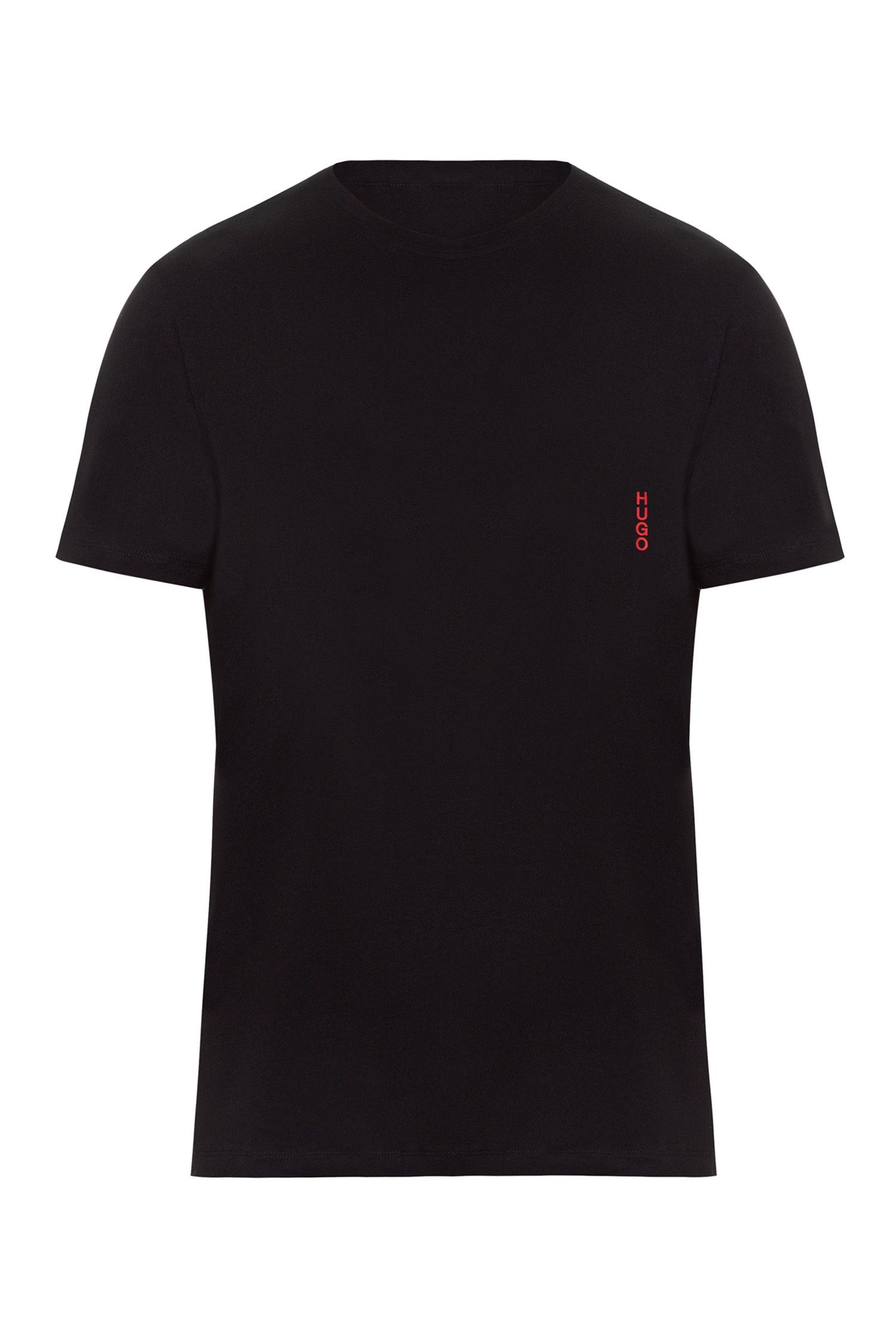 Мужская черная футболка (2 шт) HUGO 50408203;001