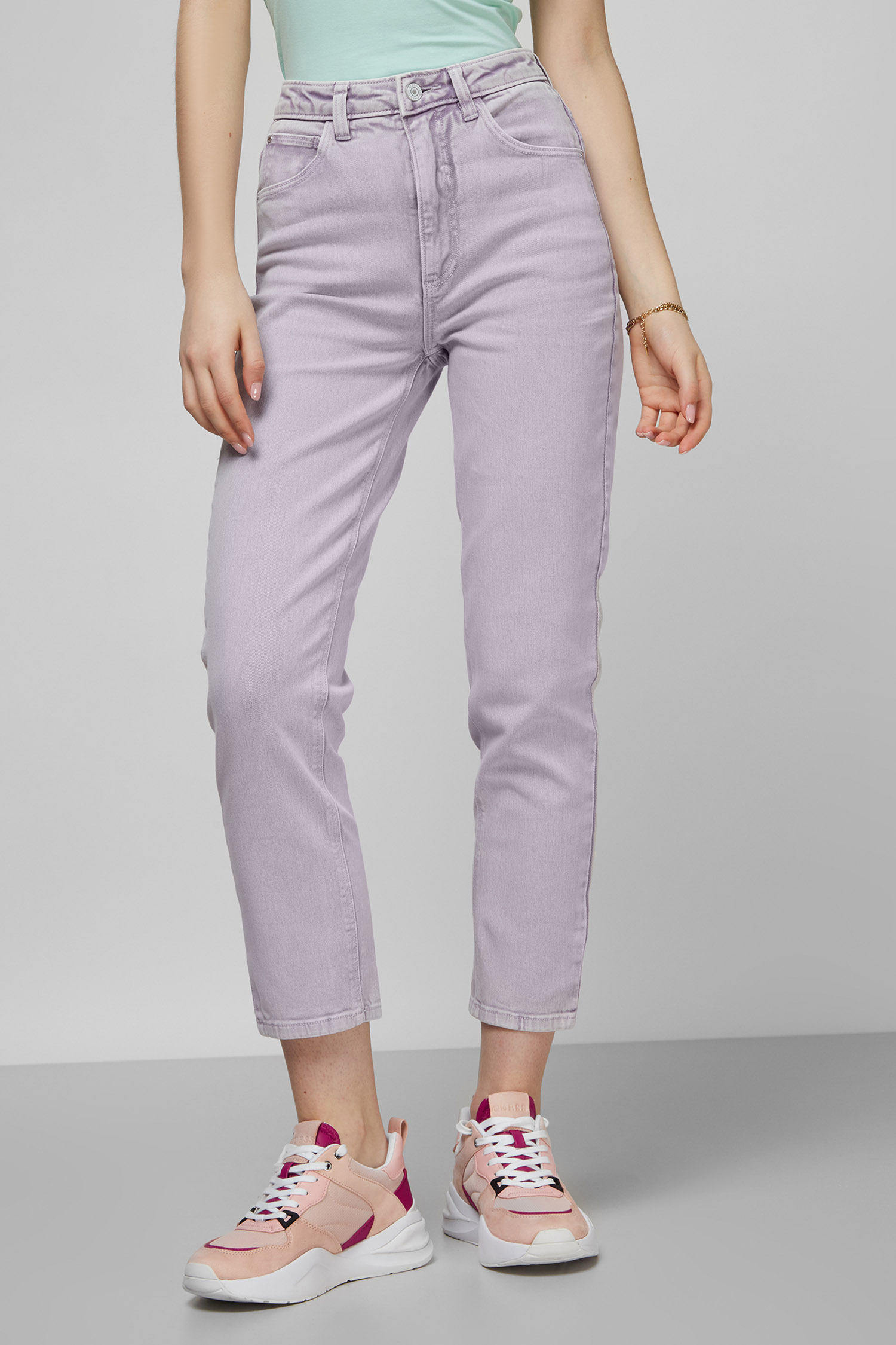 Сиреневые джинсы для девушек Guess W2RA21.D4KE1;STL1