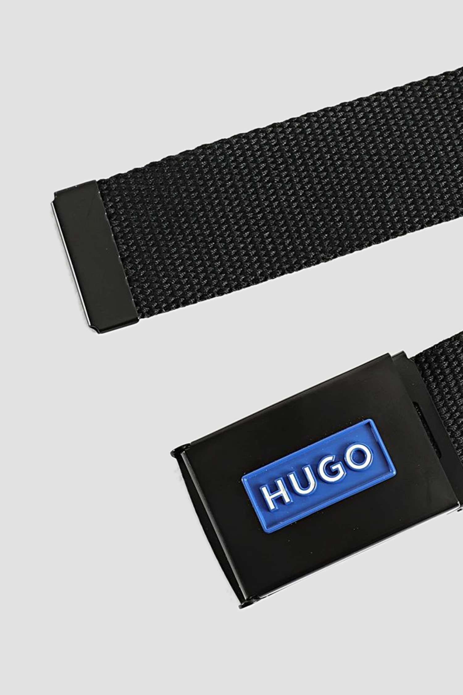 Чоловічий чорний ремінь HUGO BLUE 50537355;001