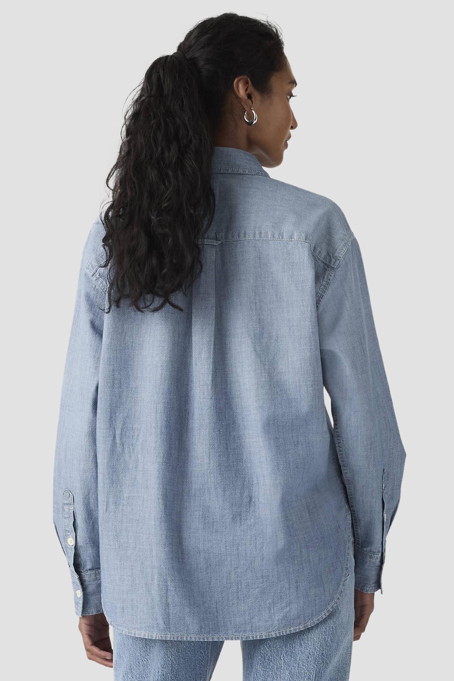 Жіноча блакитна сорочка Harlie Boyfriend Levi’s® 001HM;0021