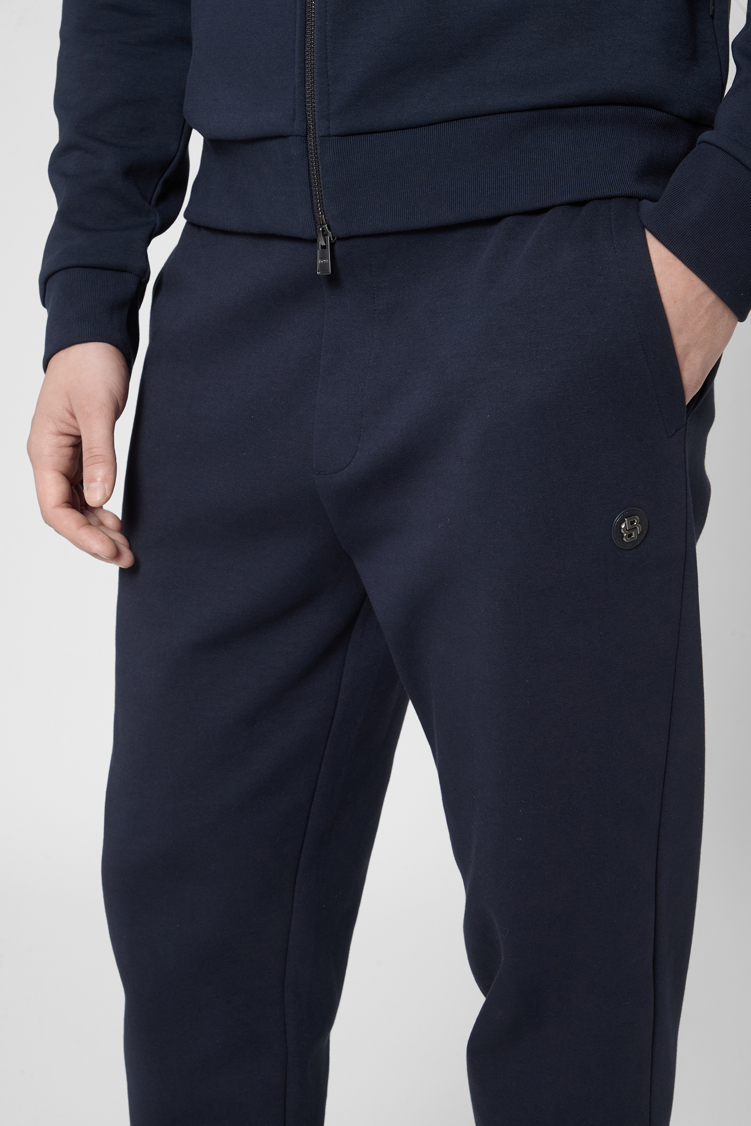 Чоловічі темно-сині спортивні штани BOSS 50520322;404