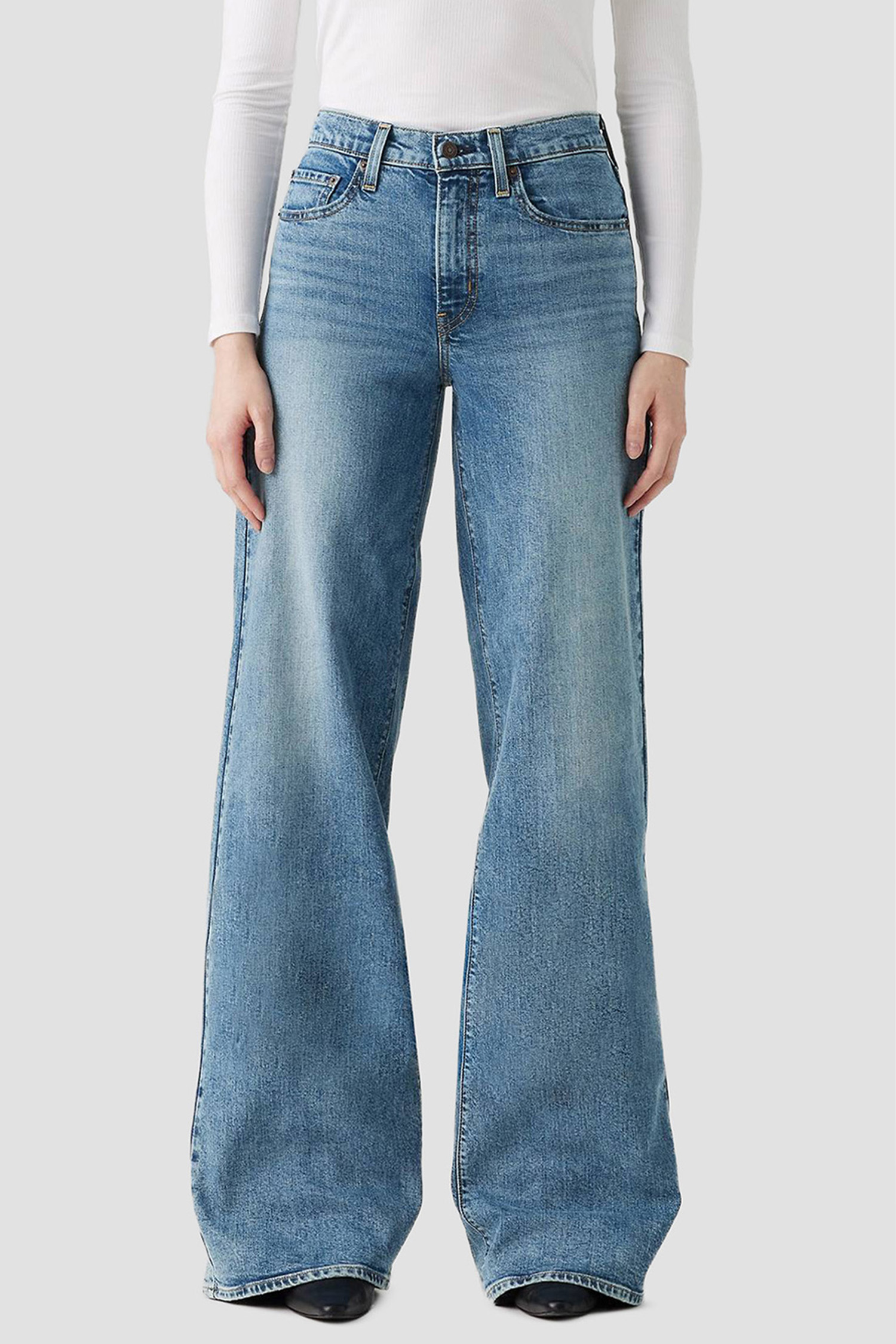 Женские голубые джинсы 728™ Levi’s® 0039B;0002