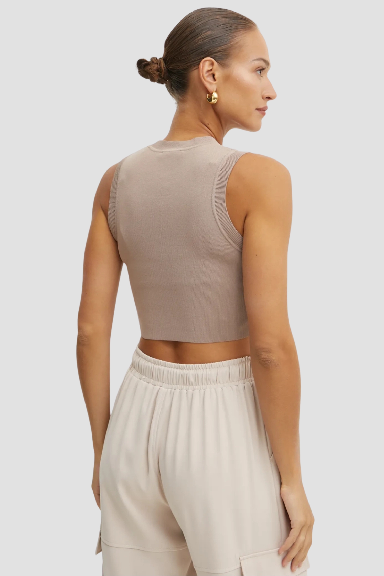 Женский бежевый топ Guess W4GZ34.Z3F40;A10L