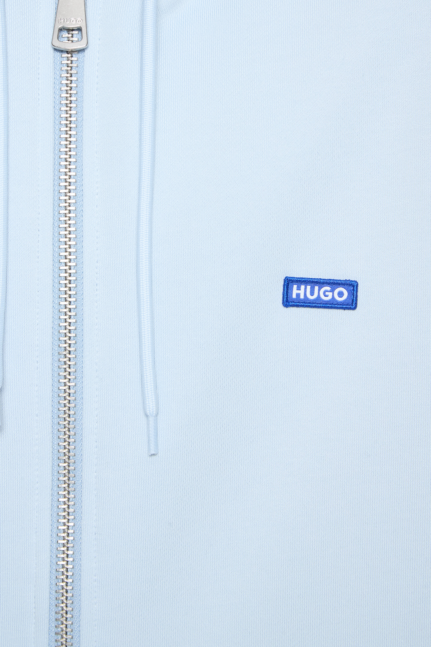 Мужская голубая кофта на молнии HUGO BLUE 50539895;487