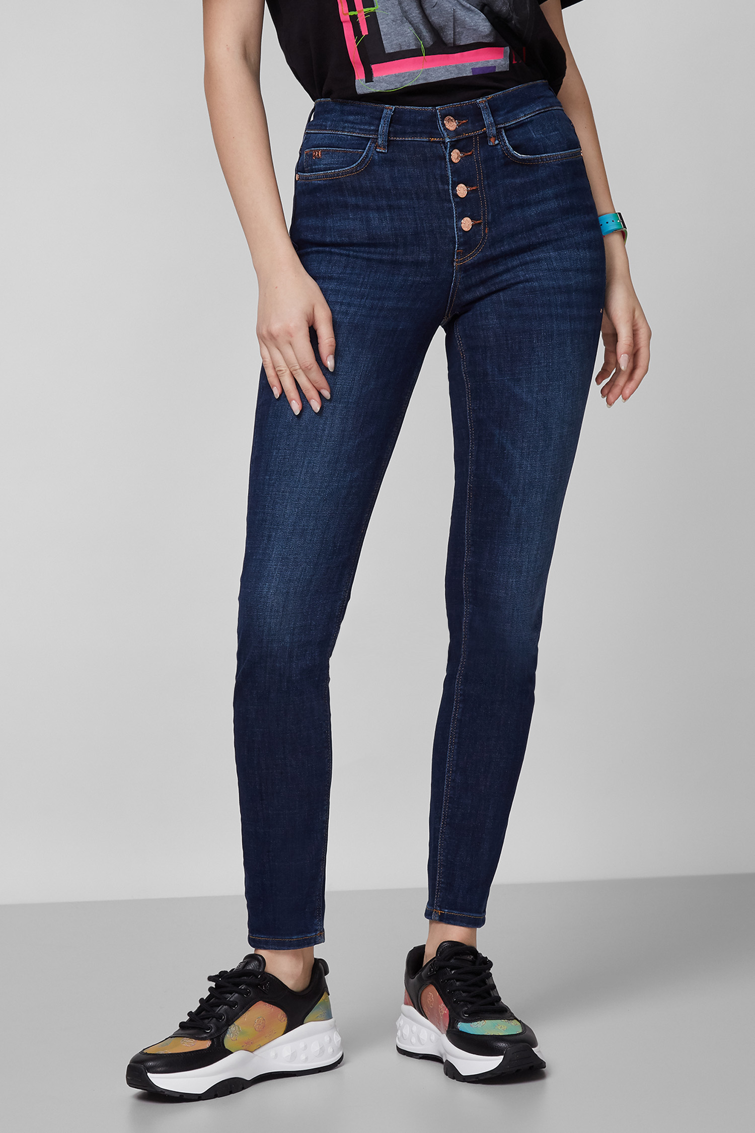 Жіночі сині джинси Guess W1RA28.D4AK1;ANOT