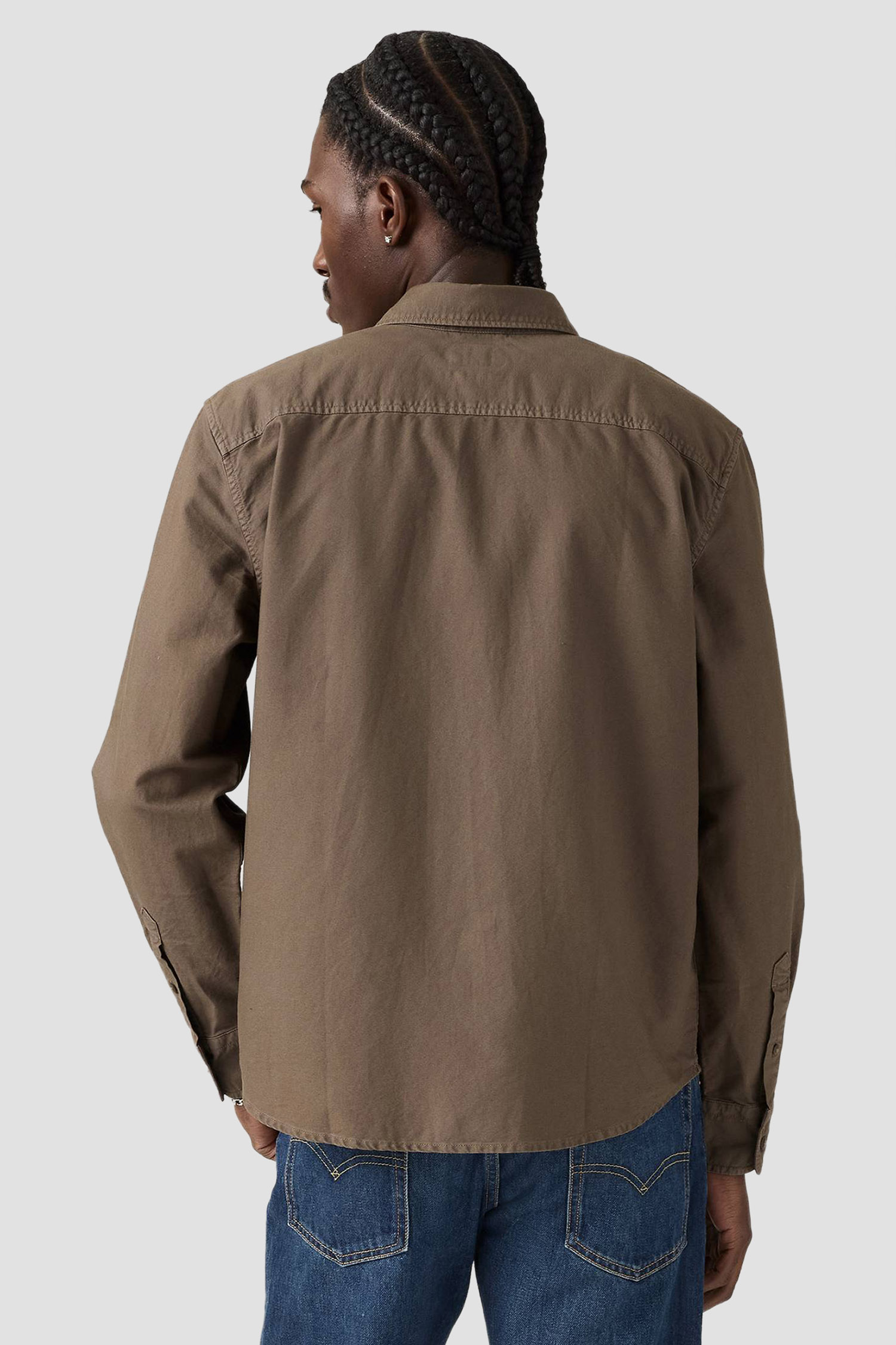 Мужская коричневая рубашка Levi’s® A7210;0051