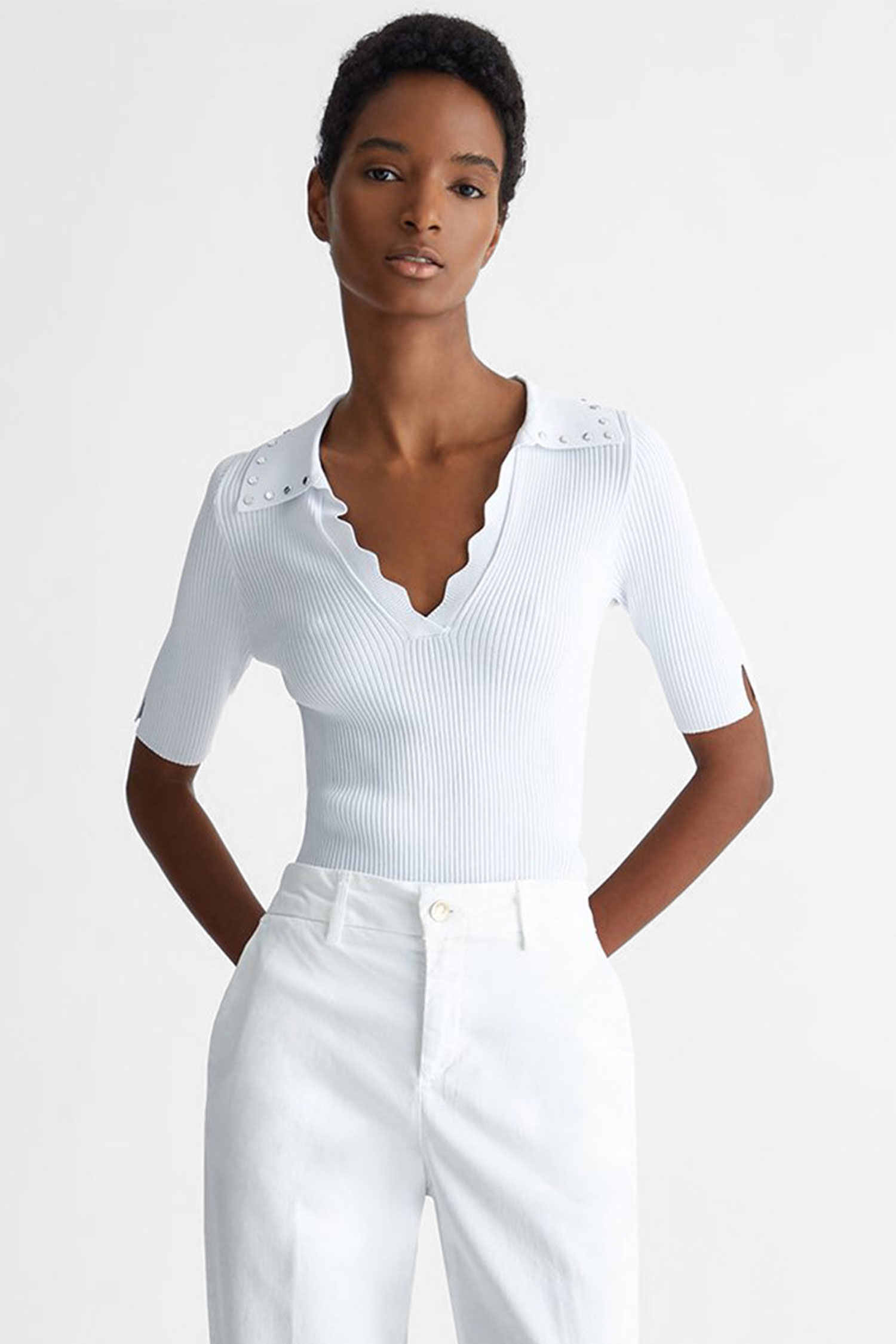 Женская белая блуза Liu Jo MA4007.MS52N;11111