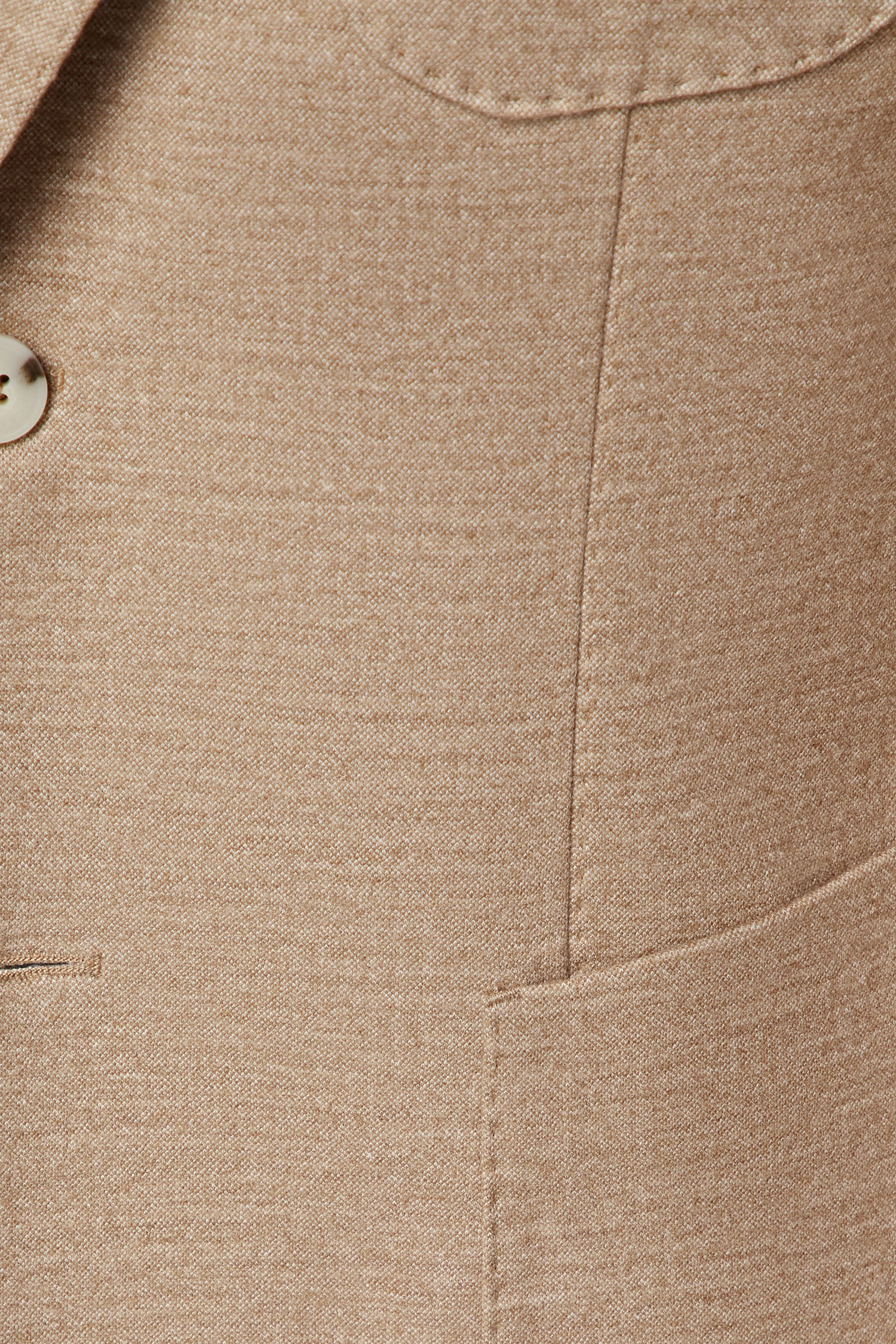 Мужской бежевый шерстяной блейзер BOSS 50498291;260