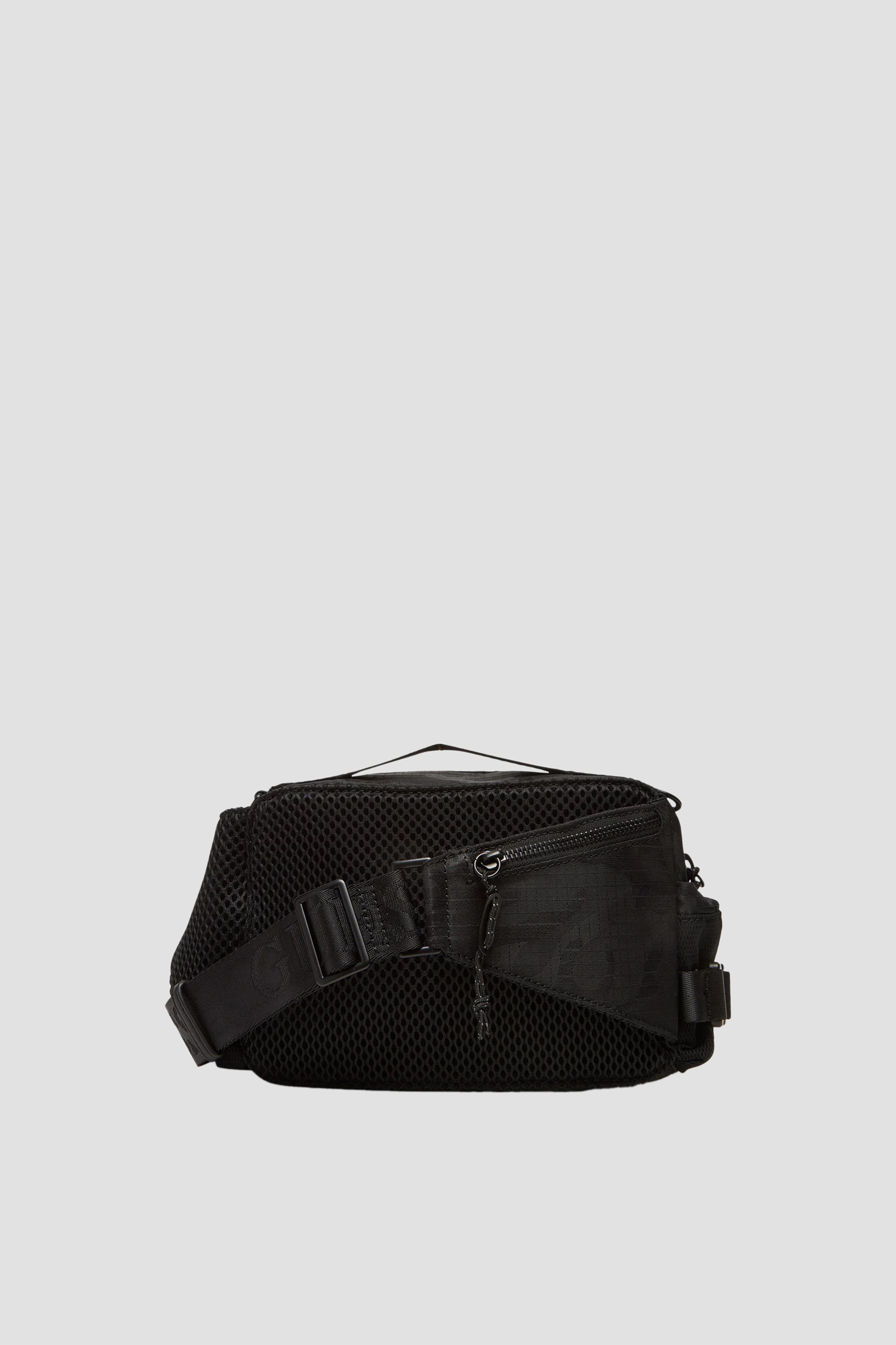 Чоловіча чорна поясна сумка Guess HMASNC.P5337;BLA