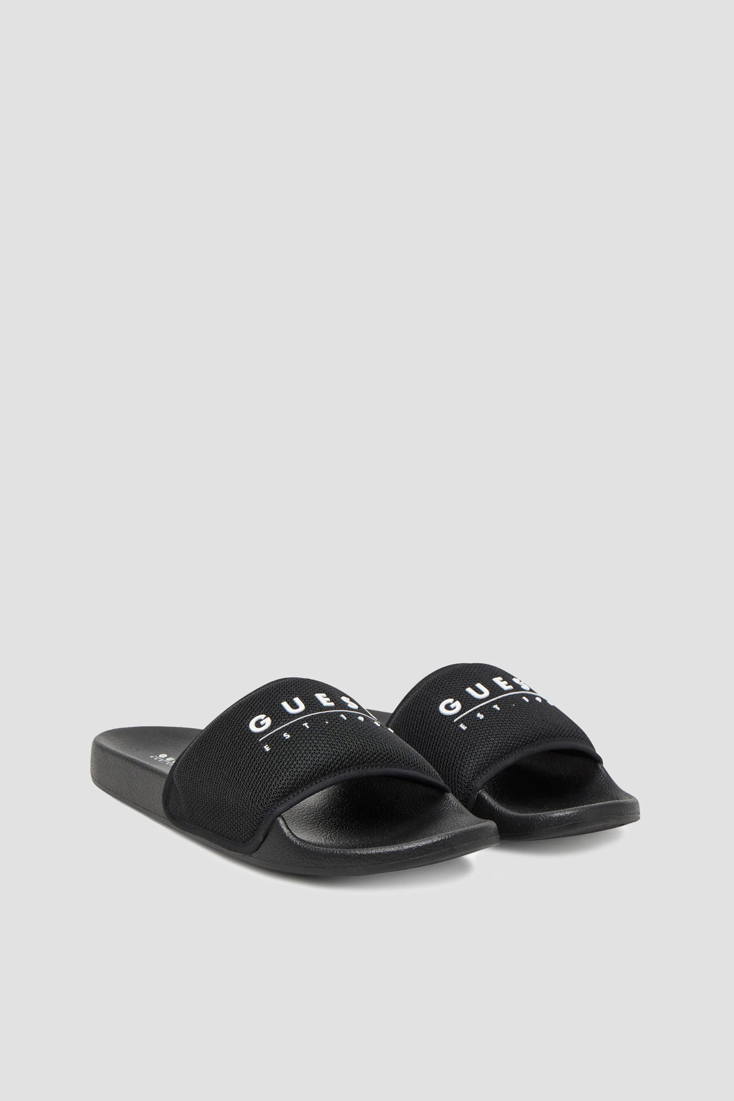 Чоловічі чорні слайдери Guess FMJTOM.FAB19;BLACK