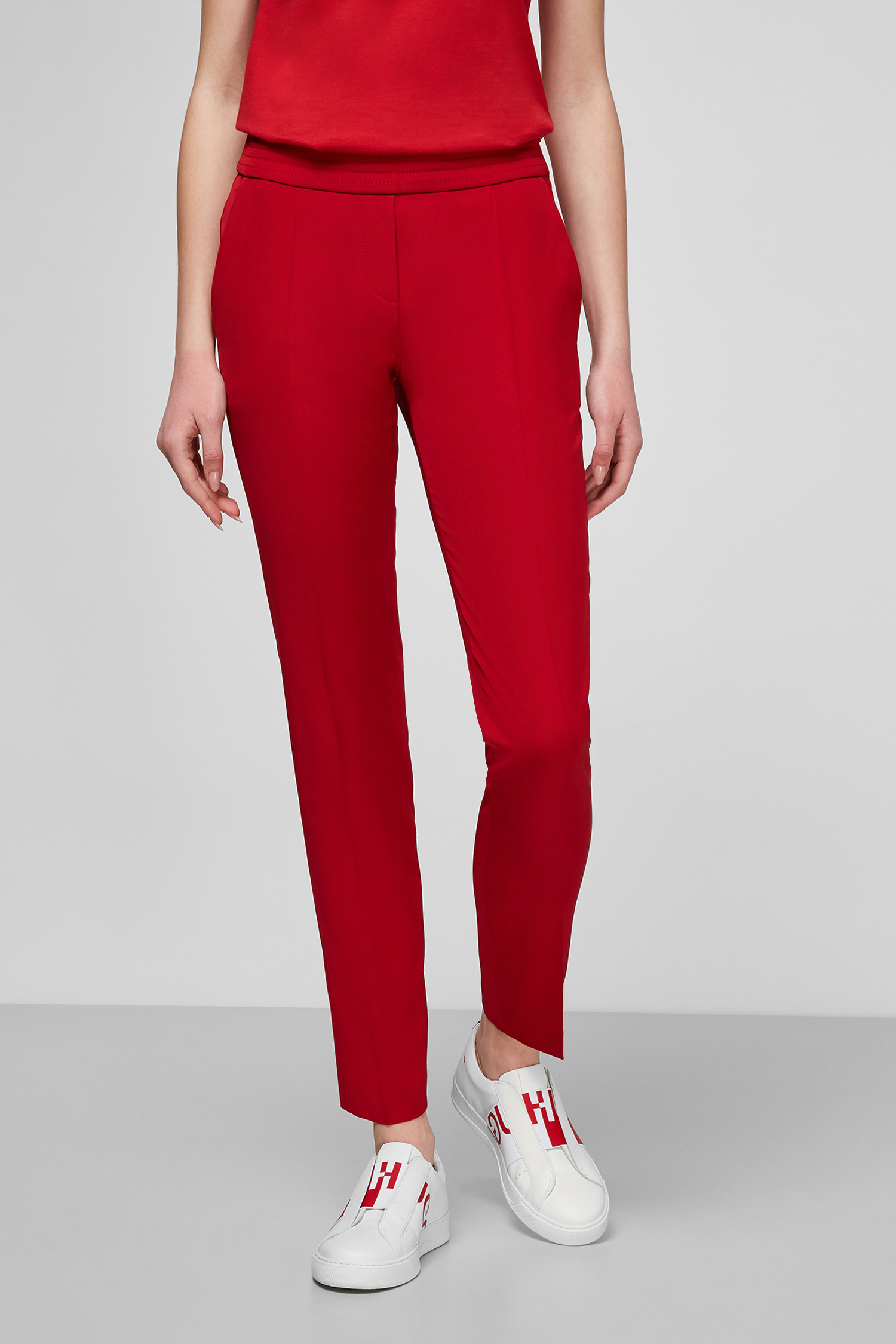 Красные брюки для девушек HUGO 50445388;619