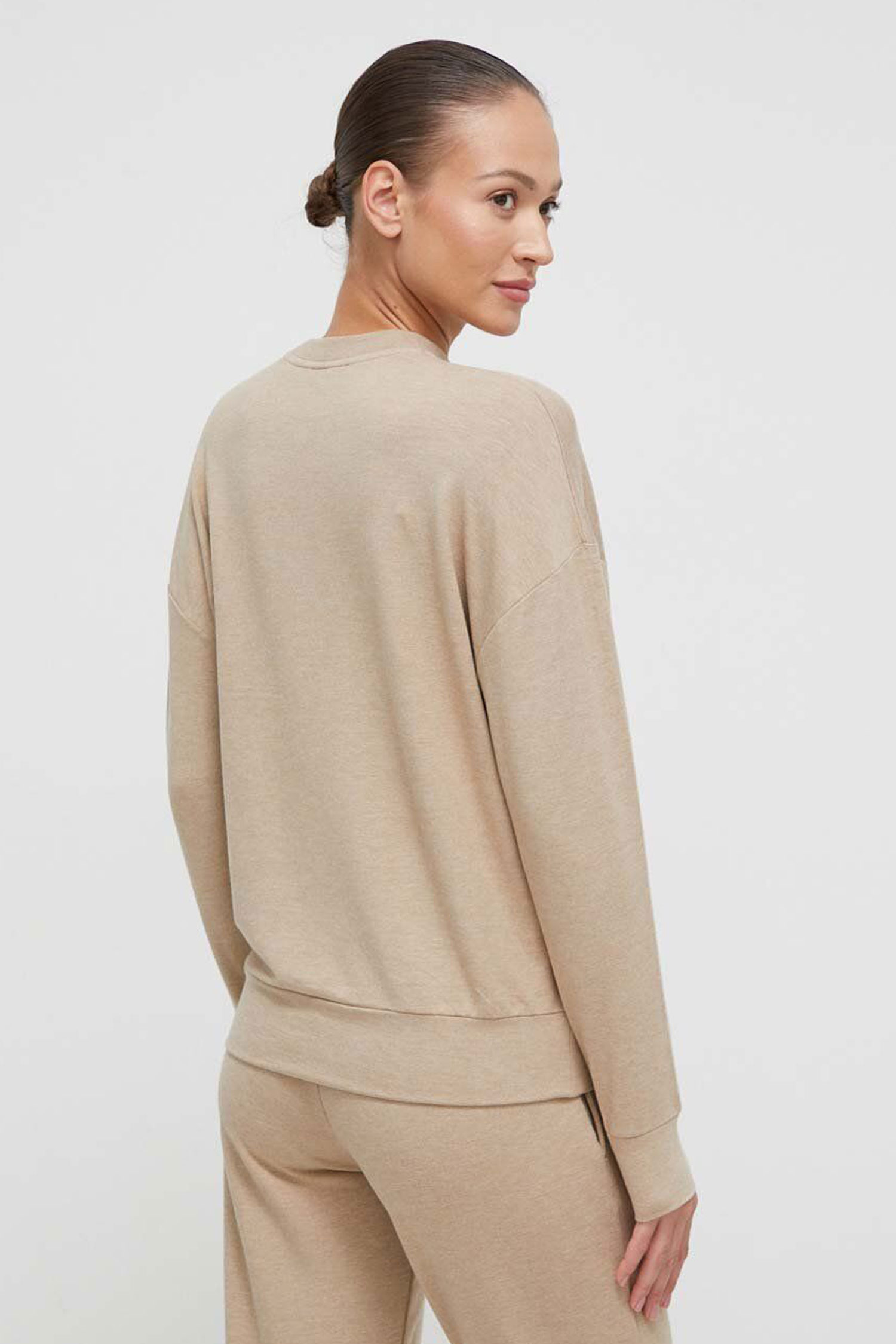 Женский бежевый свитшот BOSS 50515545;260