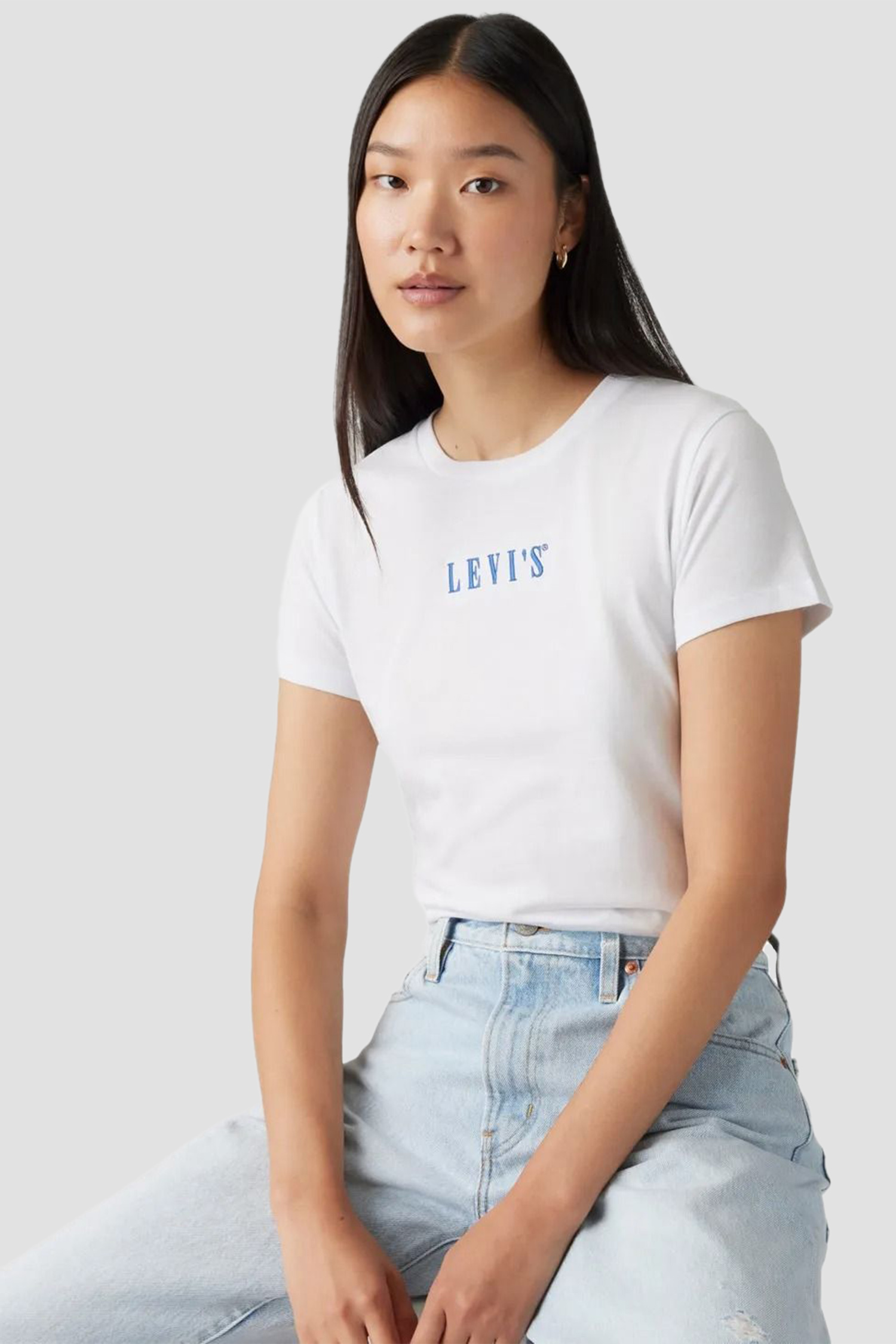 Жіноча біла футболка Levi’s® 17369;3090