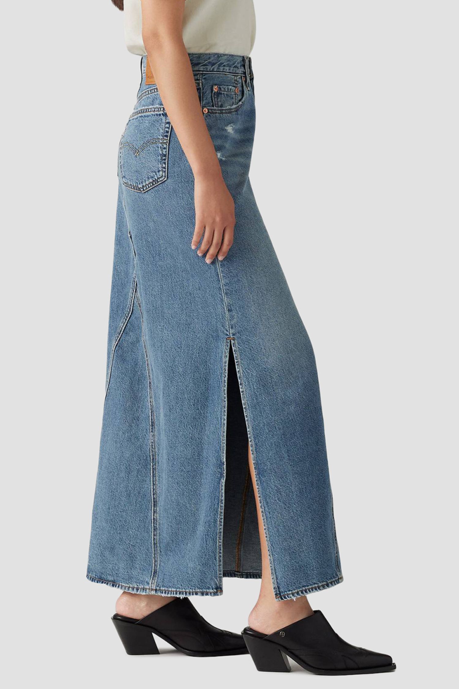Жіноча синя джинсова спідниця Levi’s® A8727;0002