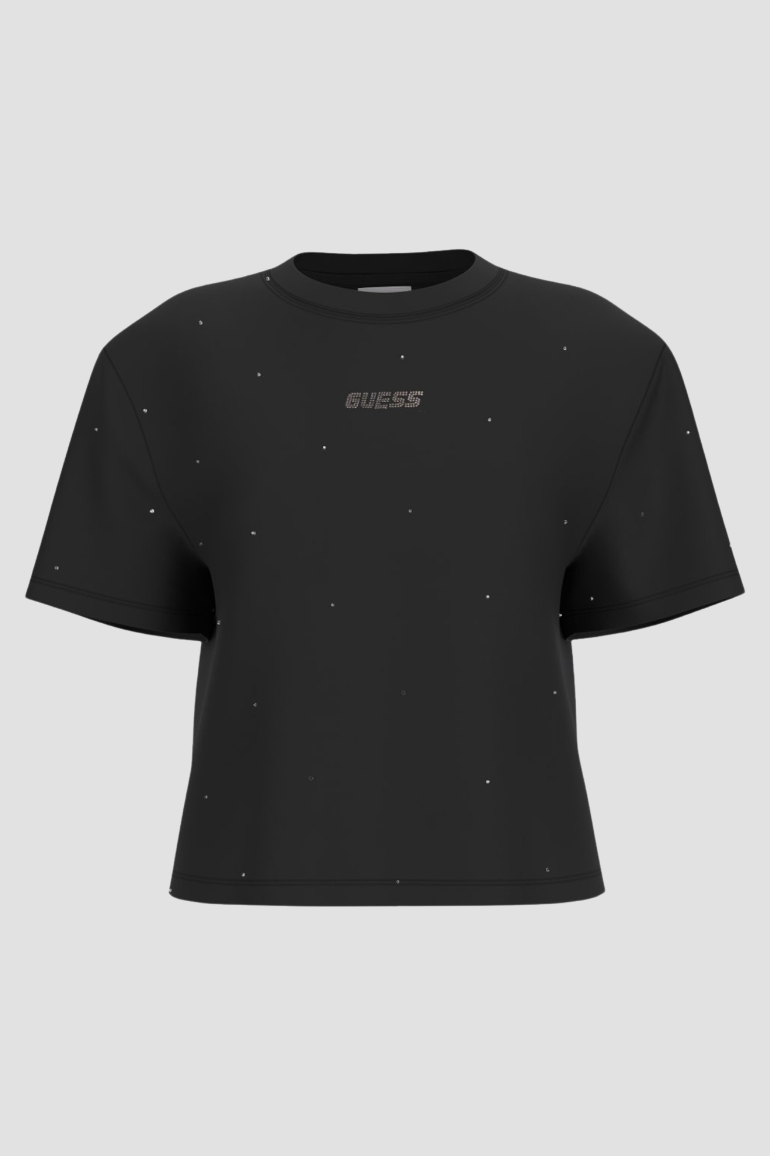 Женская черная футболка Guess V5GI00.I3Z14;JBLK — Ultrashop