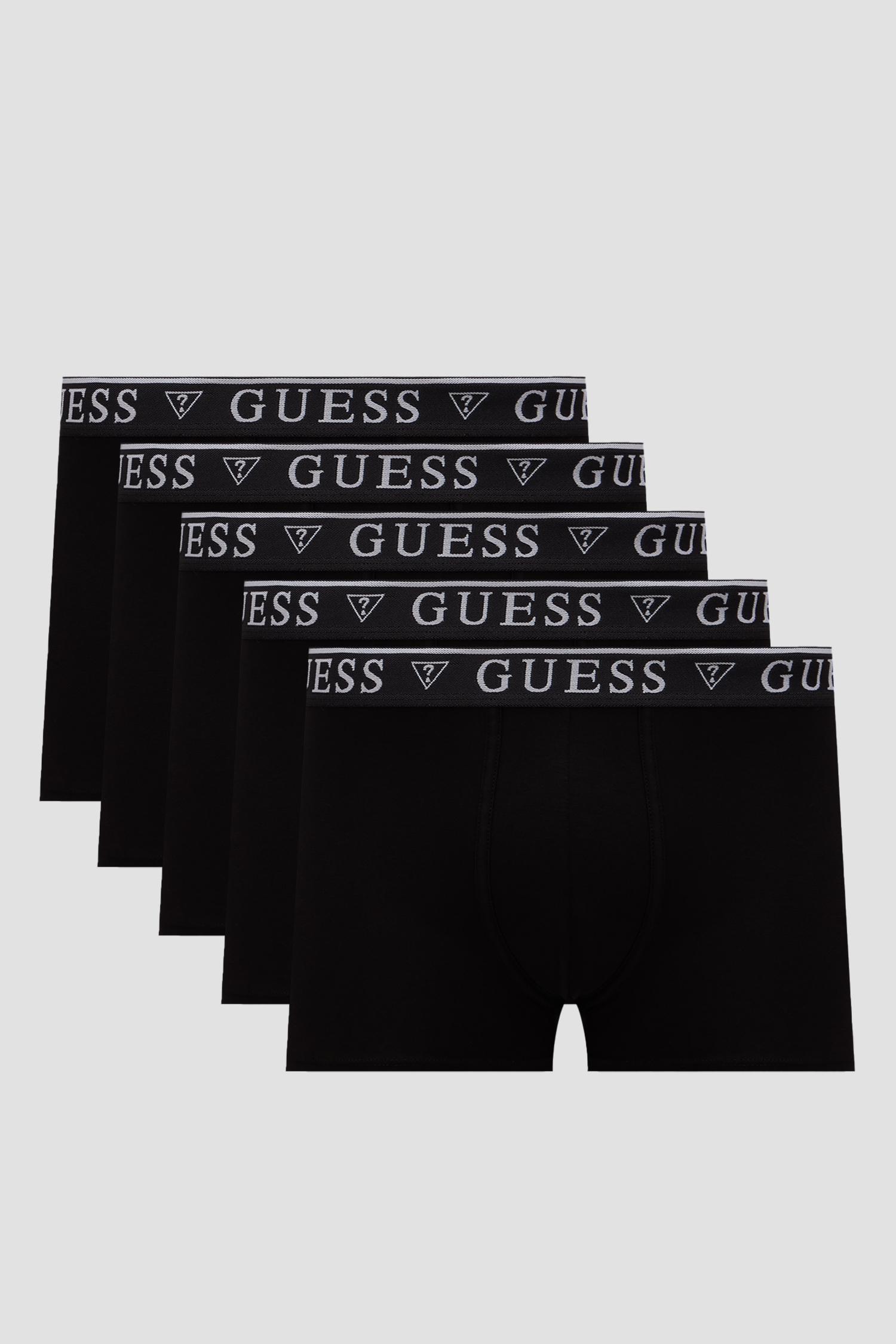 Чоловічі чорні боксери (5 шт) Guess U4YG16.K6YW1;JBLK