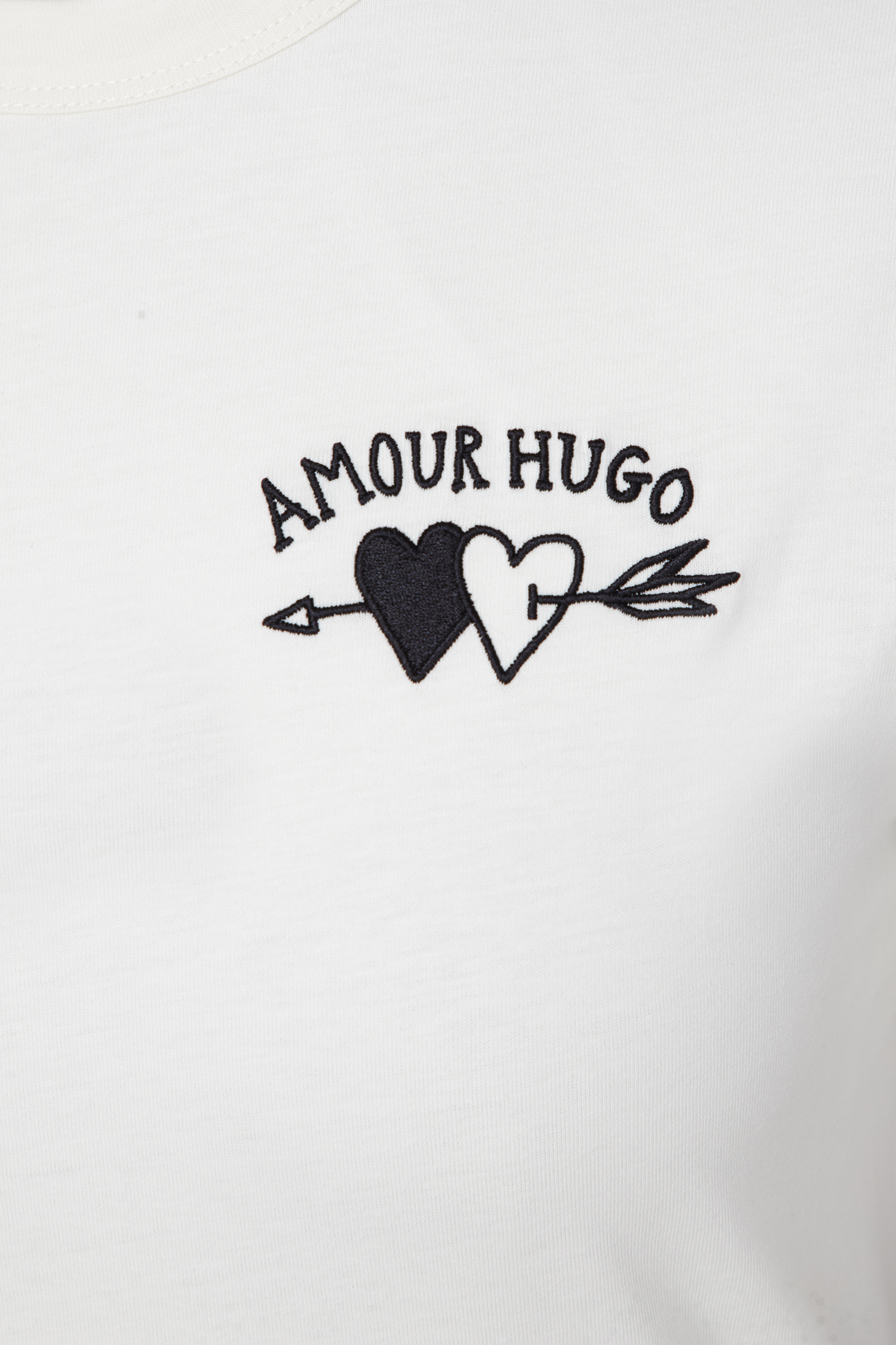 Жіноча біла футболка HUGO 50518315;110