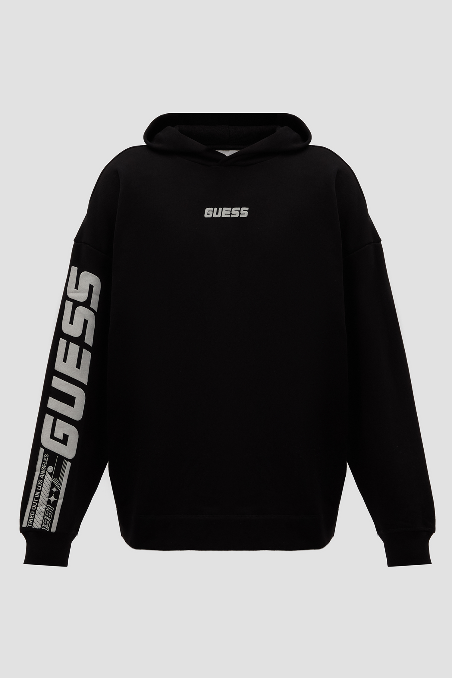Чоловіче чорне худі Guess Z4BQ03.KAIJ1;JBLK