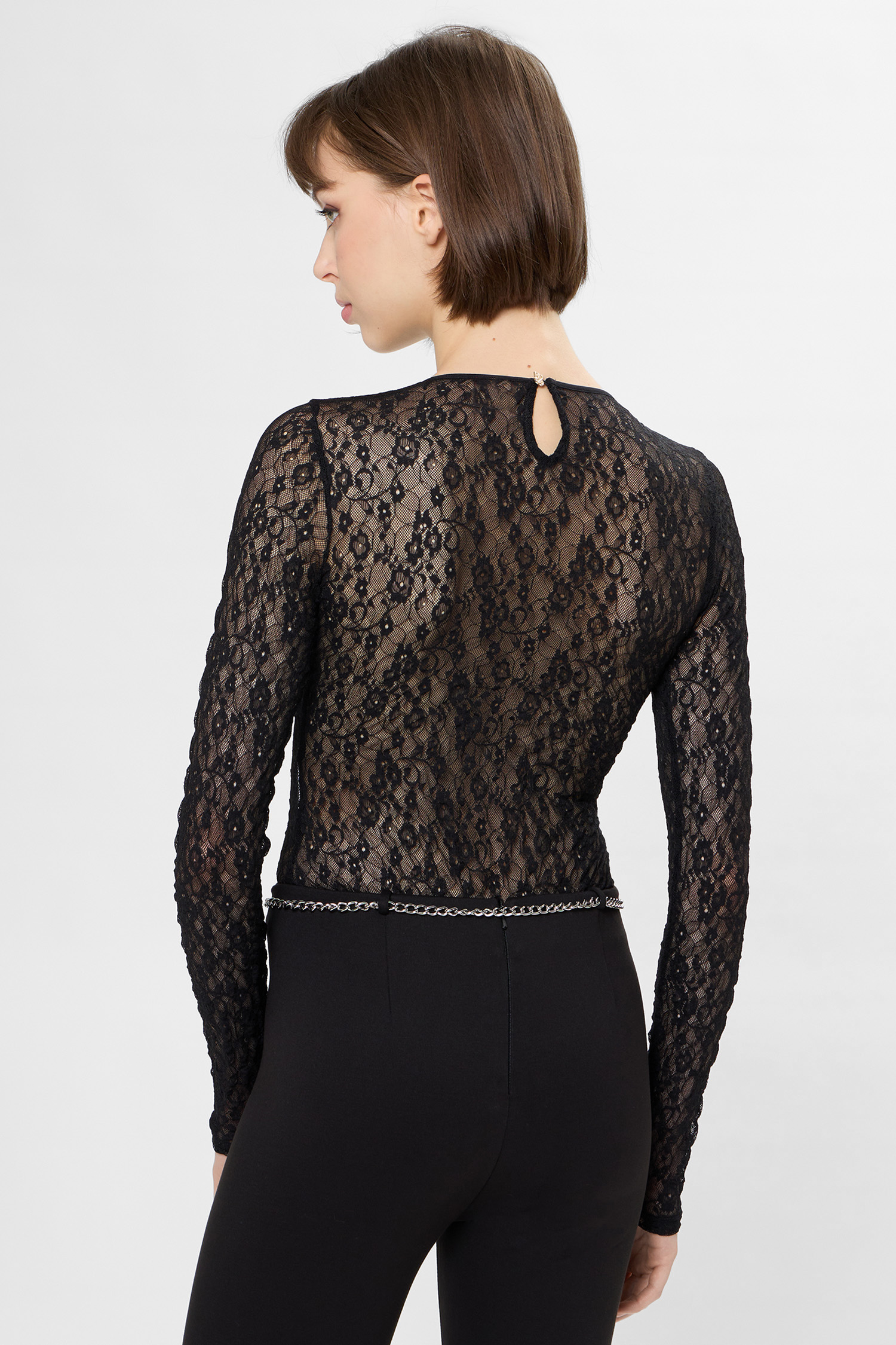 Жіноче чорне боді HUGO 50554252;001