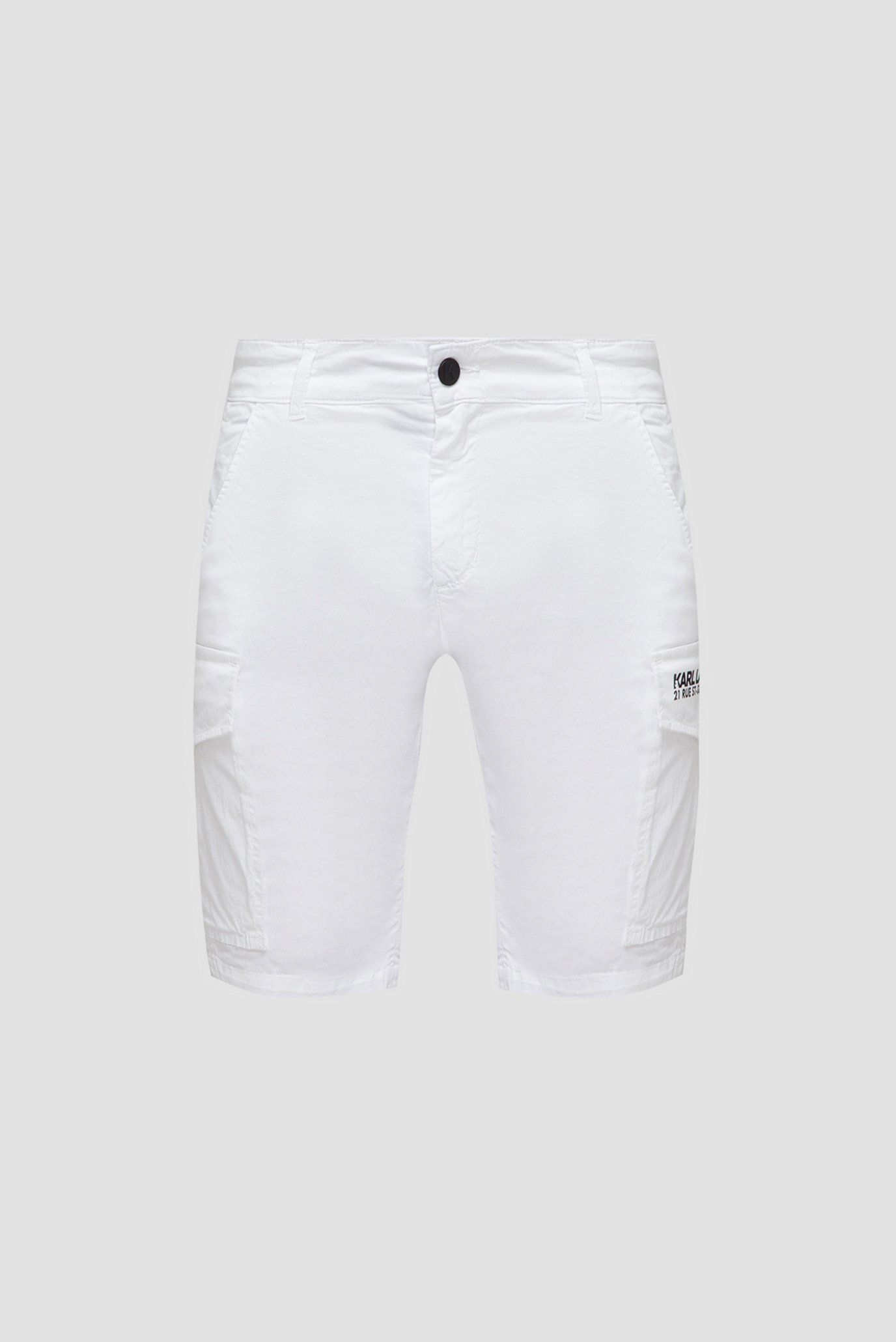 Мужские белые шорты Karl Lagerfeld 501890.255814;10
