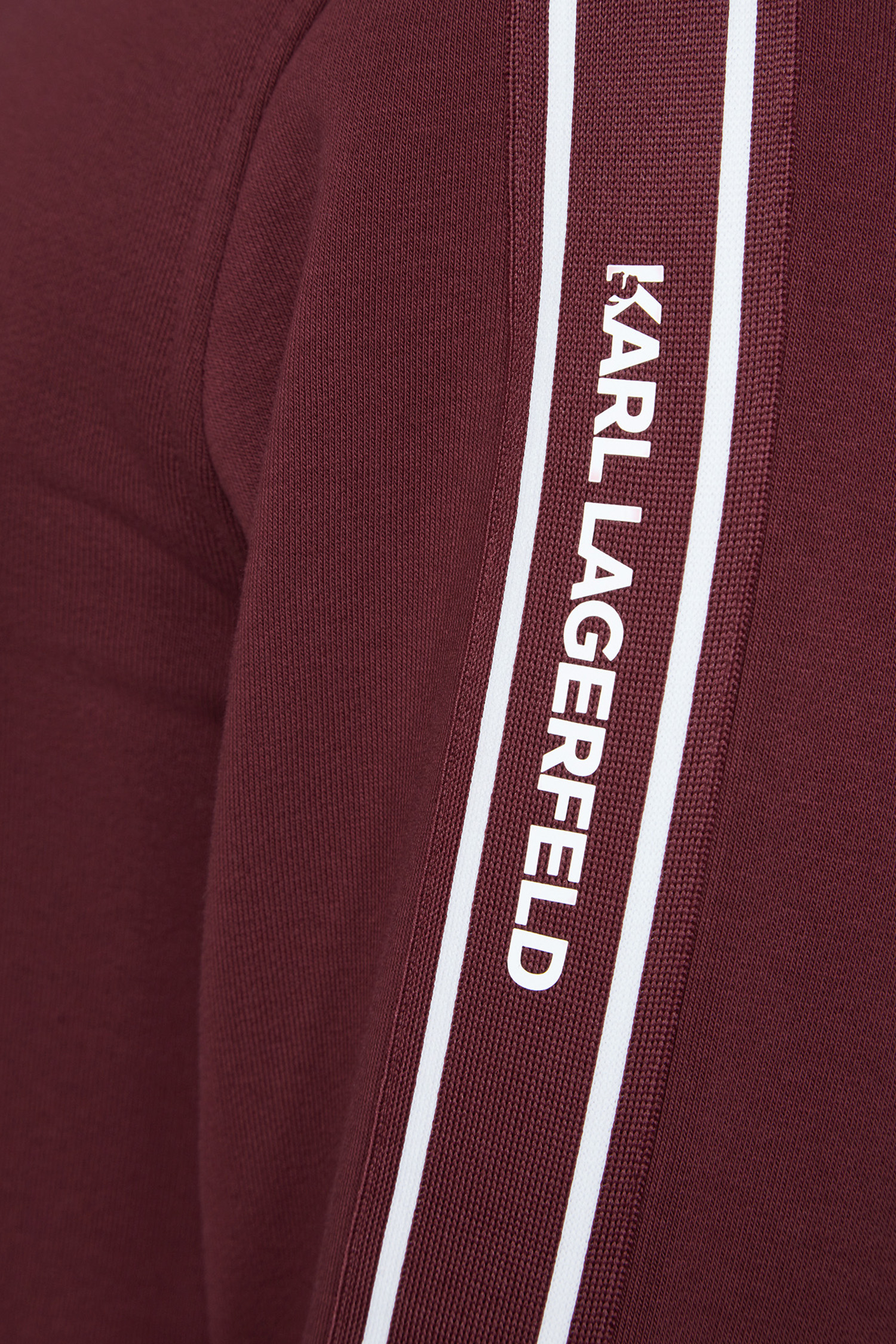 Мужская бордовая спортивная кофта Karl Lagerfeld 534910.705038;390