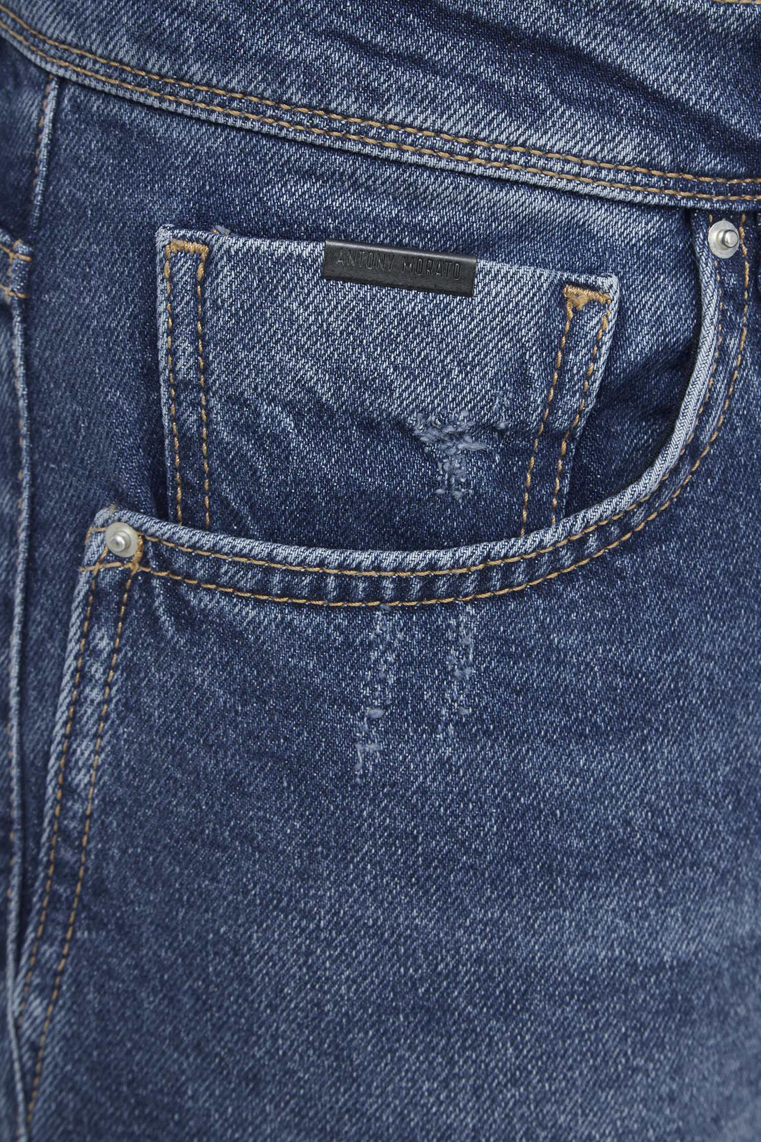 Мужские синие джинсы Antony Morato MMDT00275.FA750475;7010
