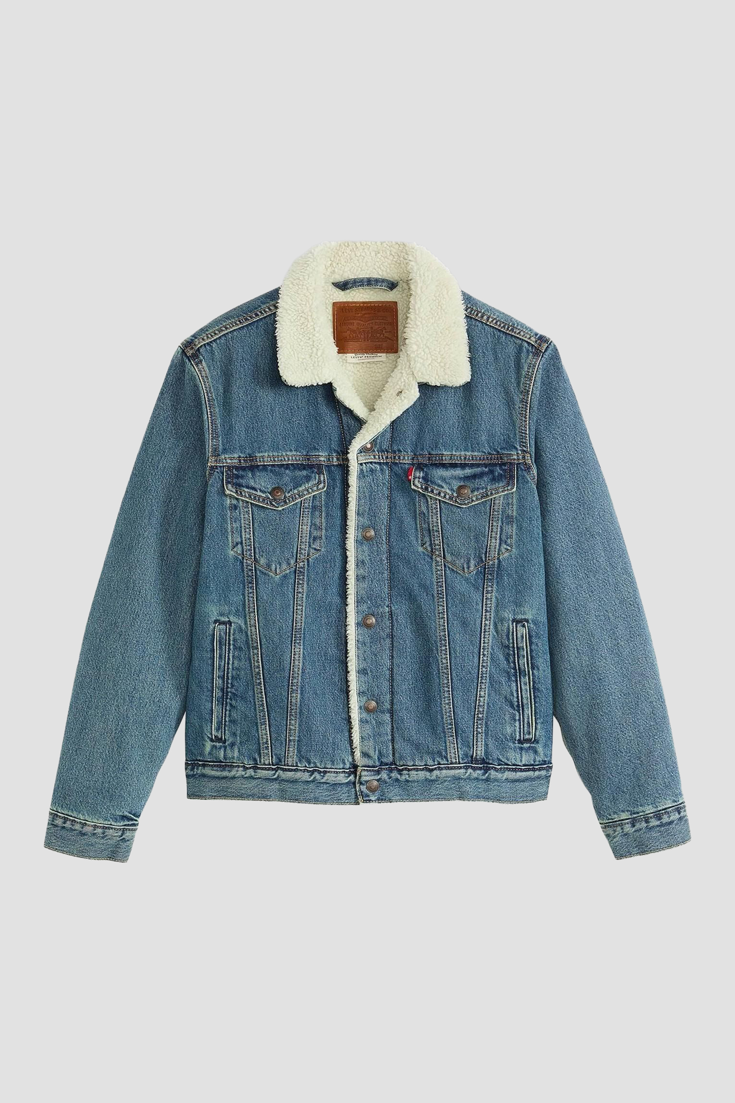 Мужская голубая джинсовая куртка Levi’s® 16365;0292